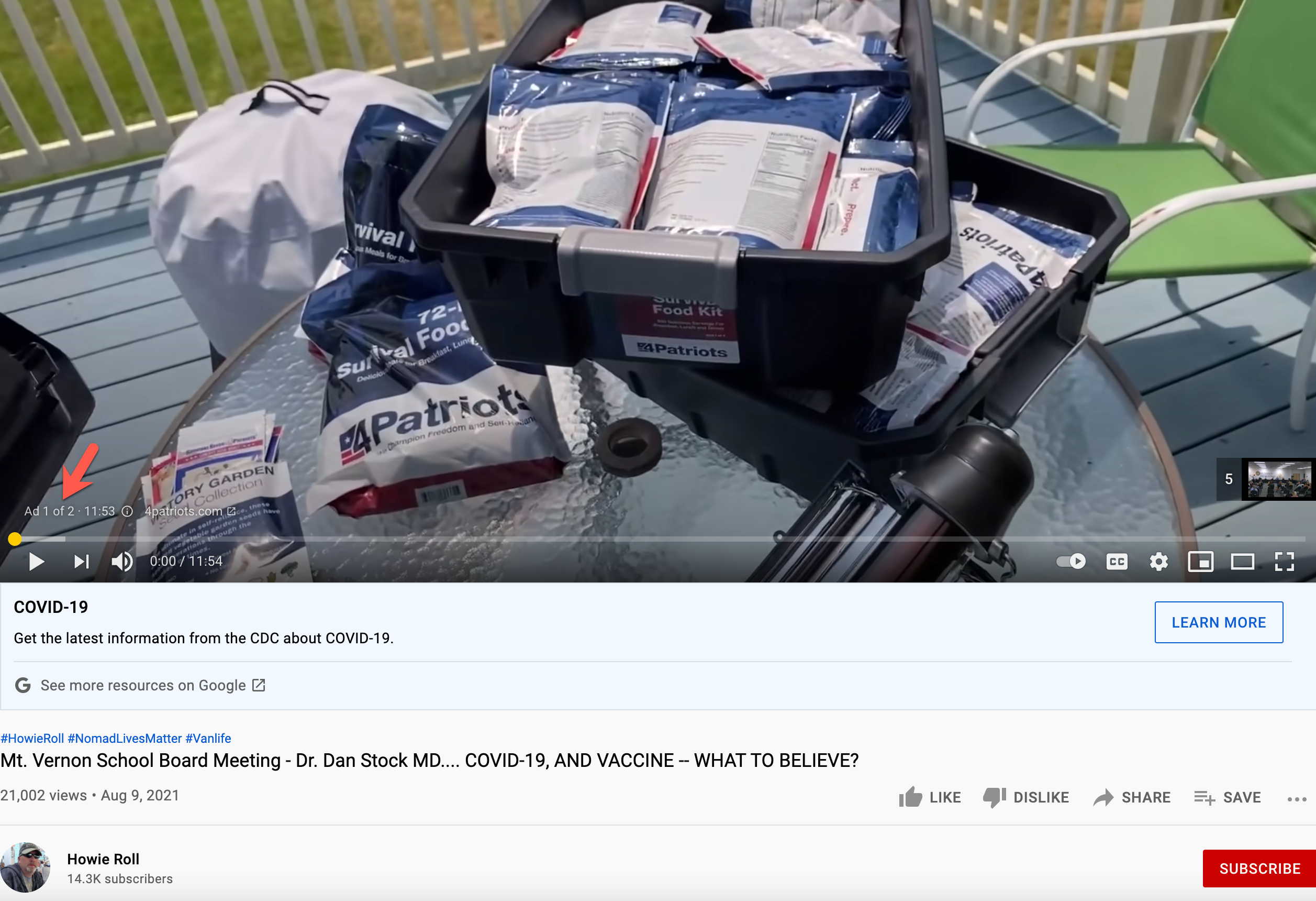 Dan Stock YouTube video ads5