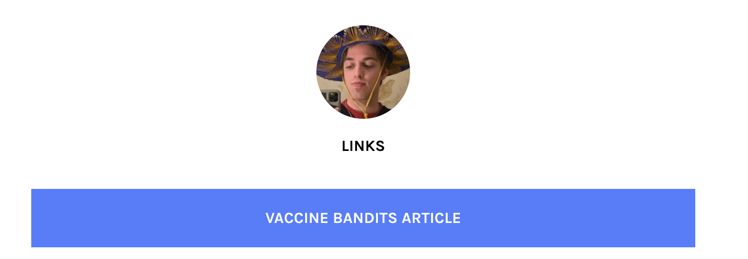 linktree vaccine bandit