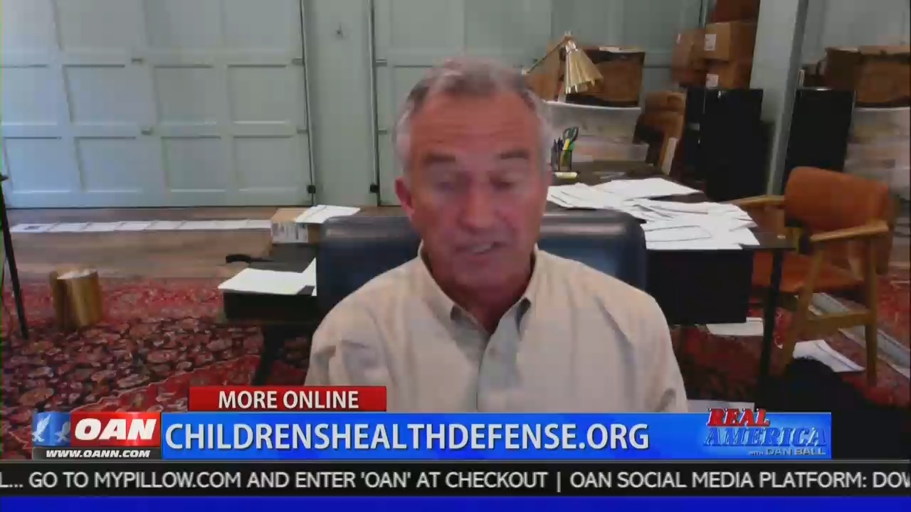 OAN airs link to RFK jr's conspiracy filled, anti-vaxx website