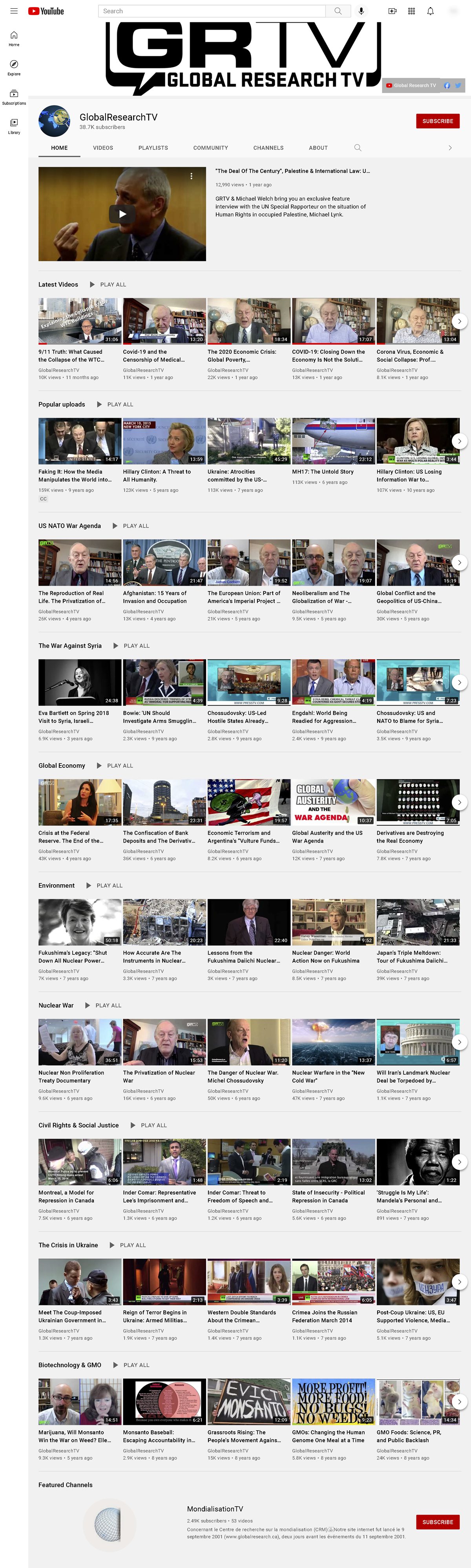 Global Research Youtube Home.png