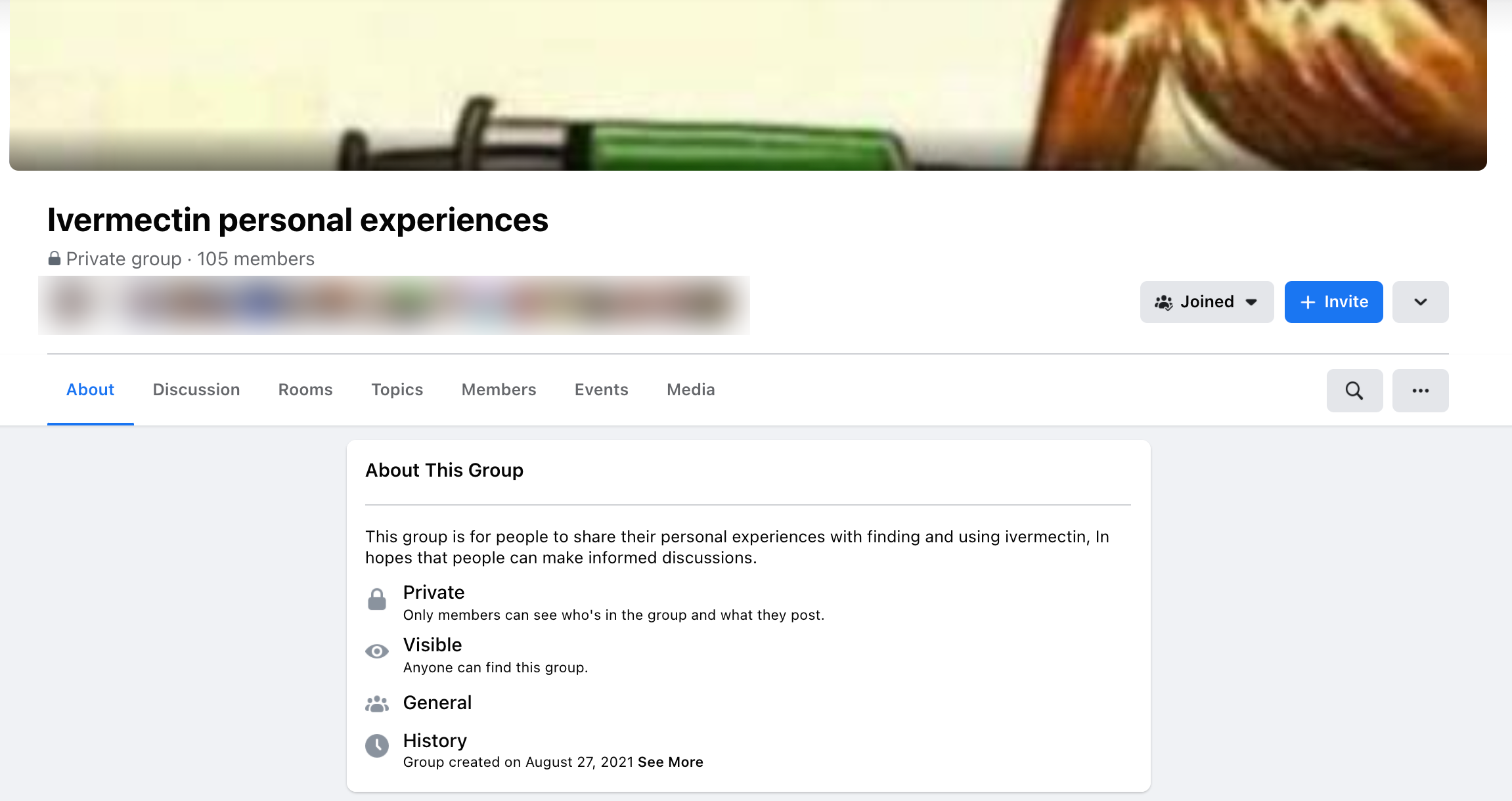image of facebook group