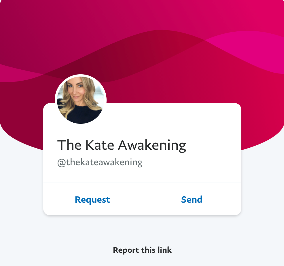 Kate Awakening PayPal