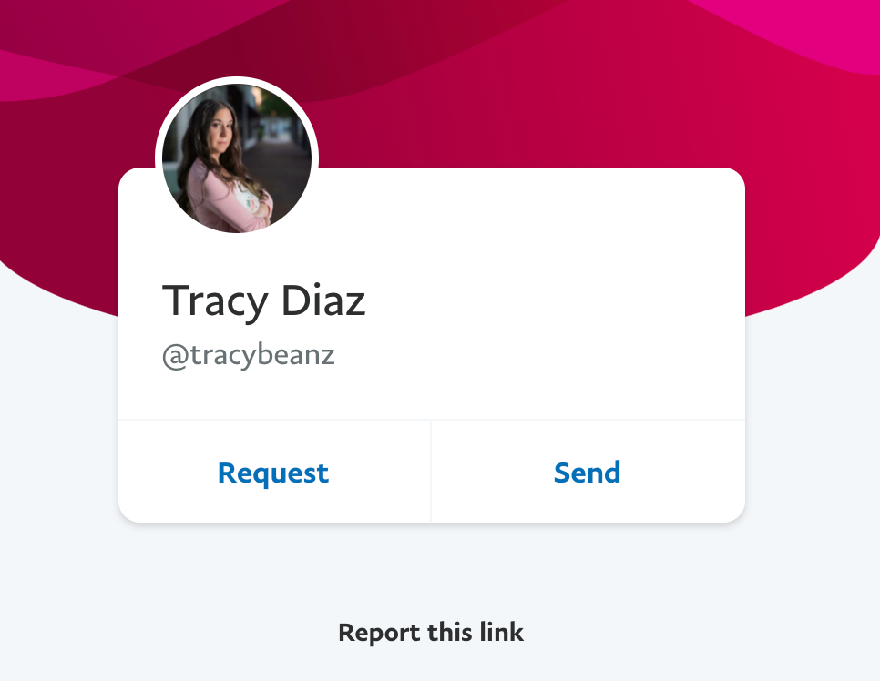 Tracy Diaz PayPal