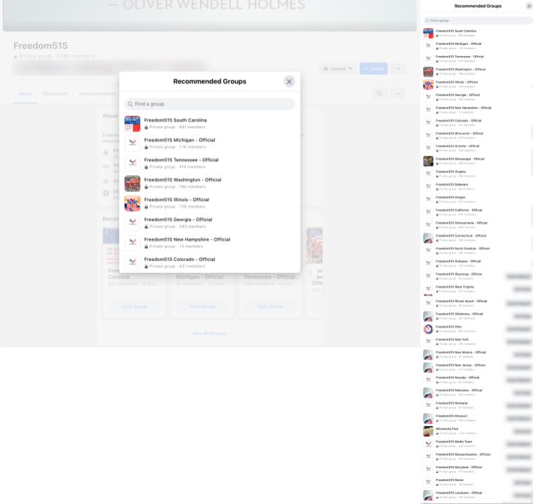 image of facebook groups