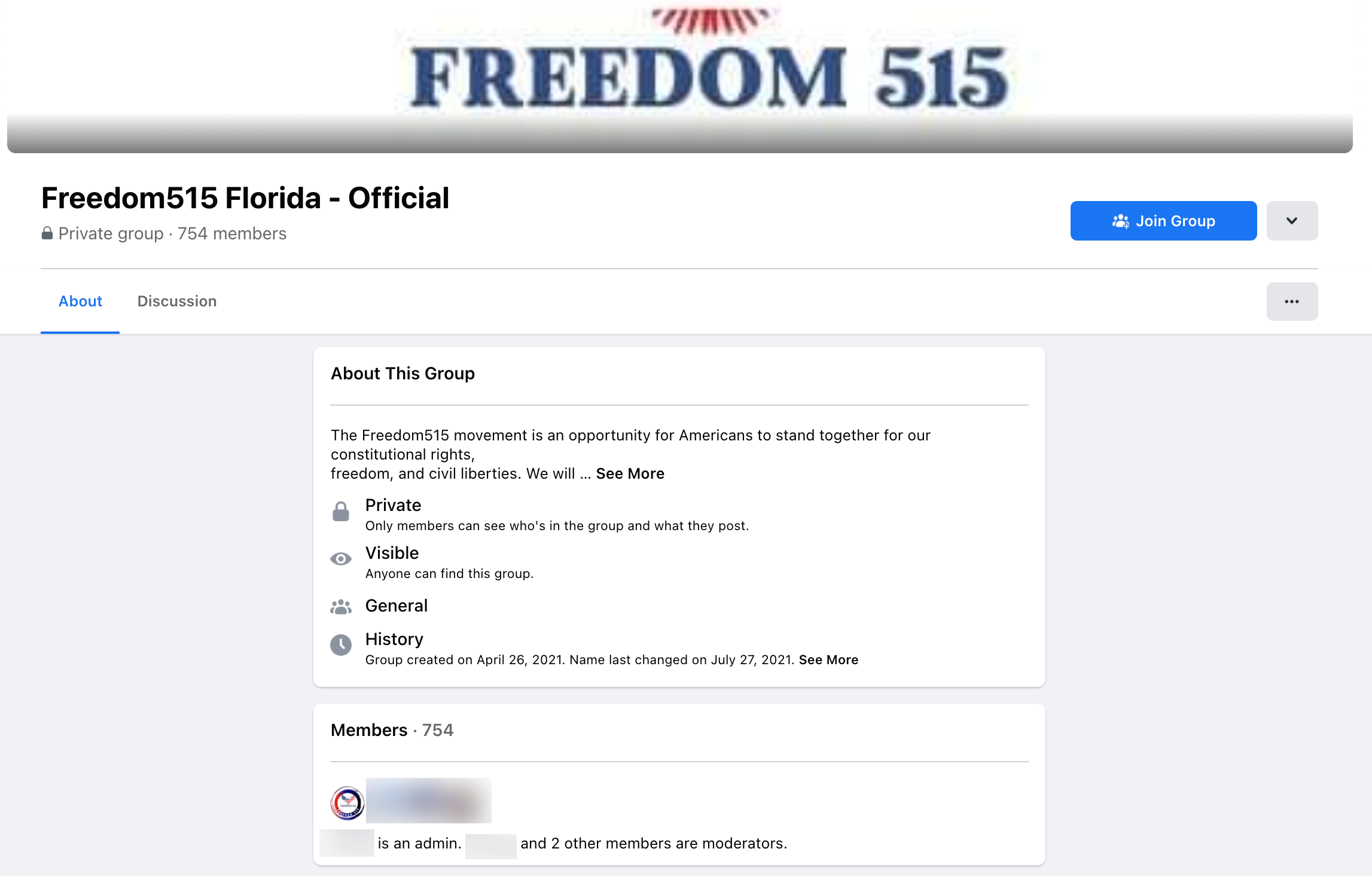 image of facebook group