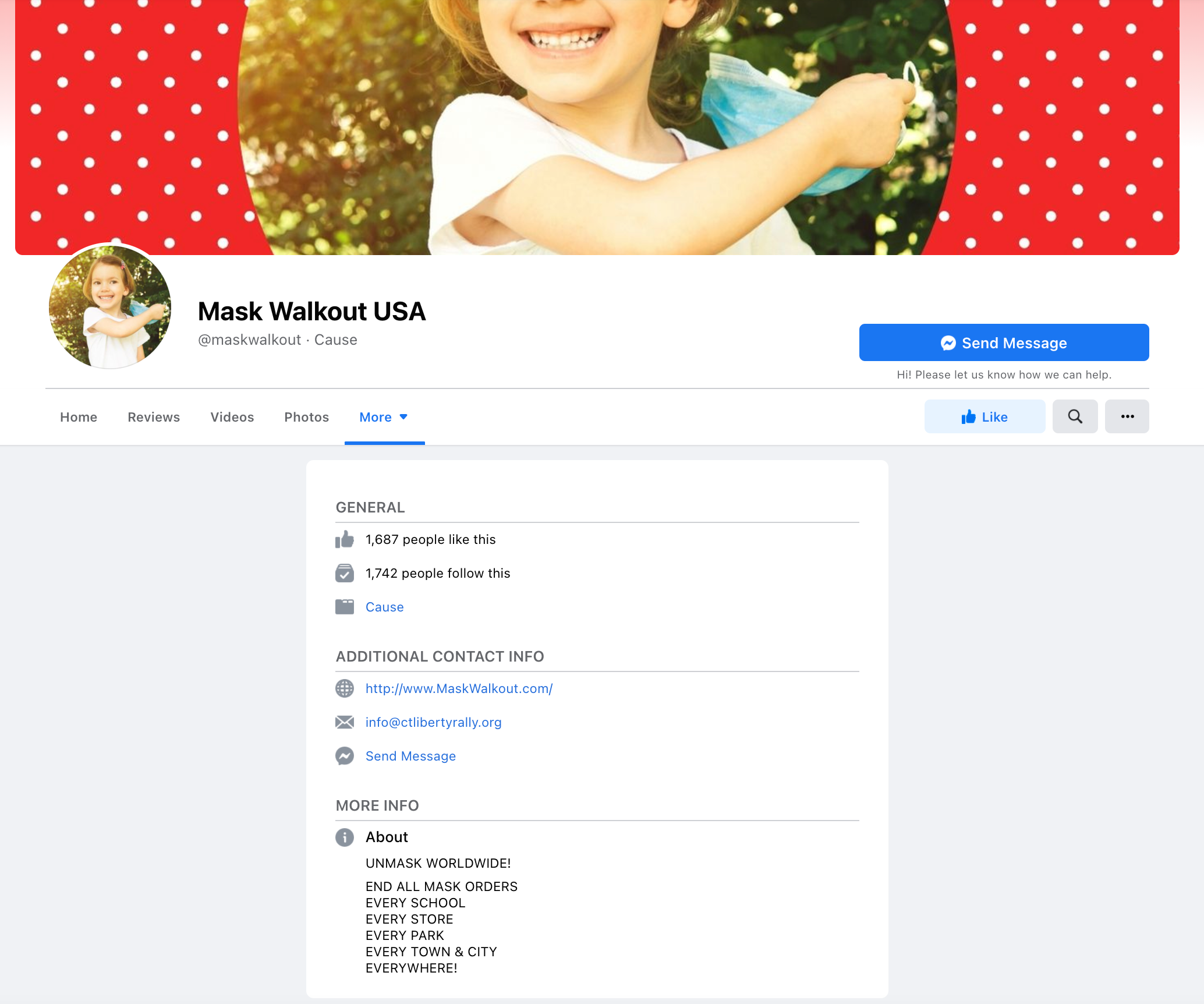 image of facebook cause