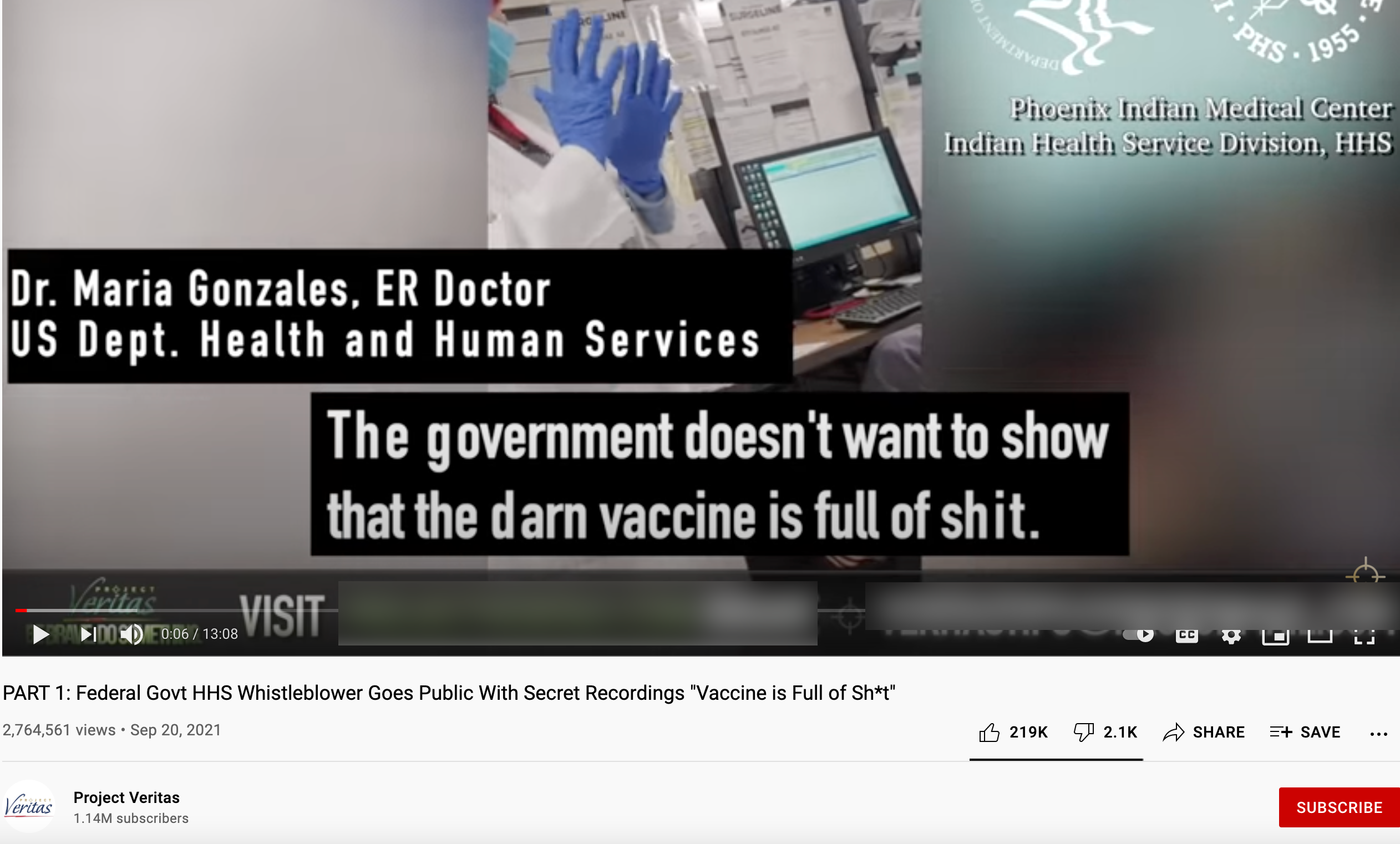 Veritas video YouTube