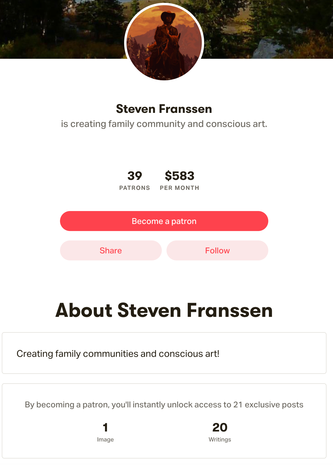 Steven Franssen Patreon