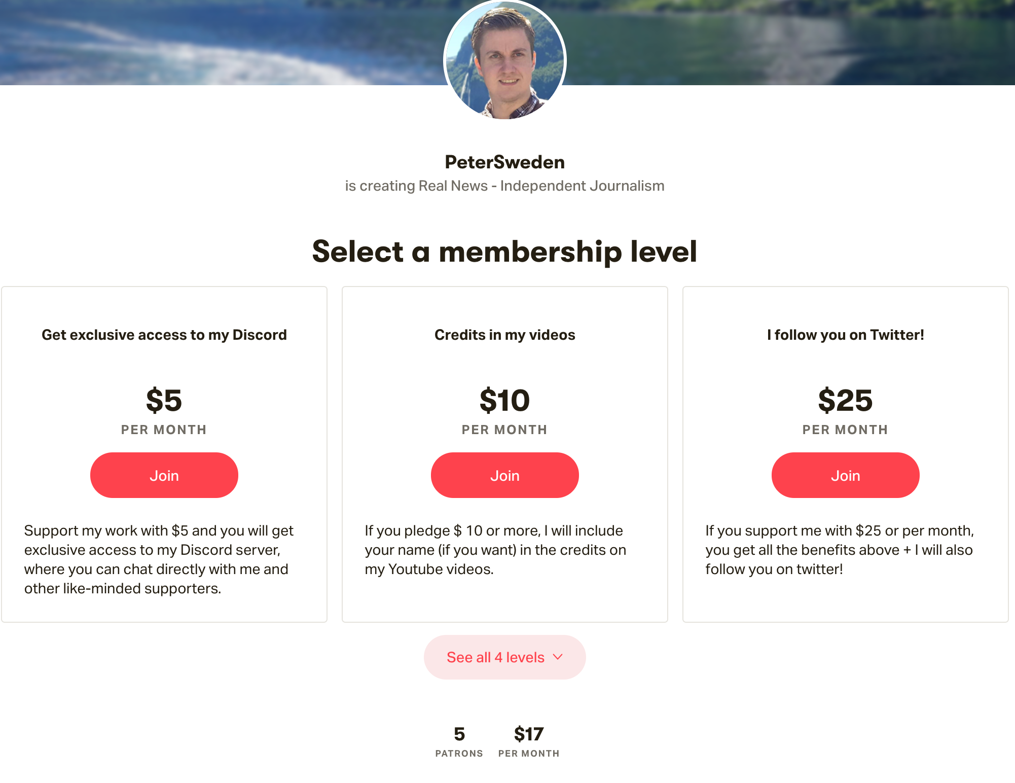 Peter Sweden Patreon