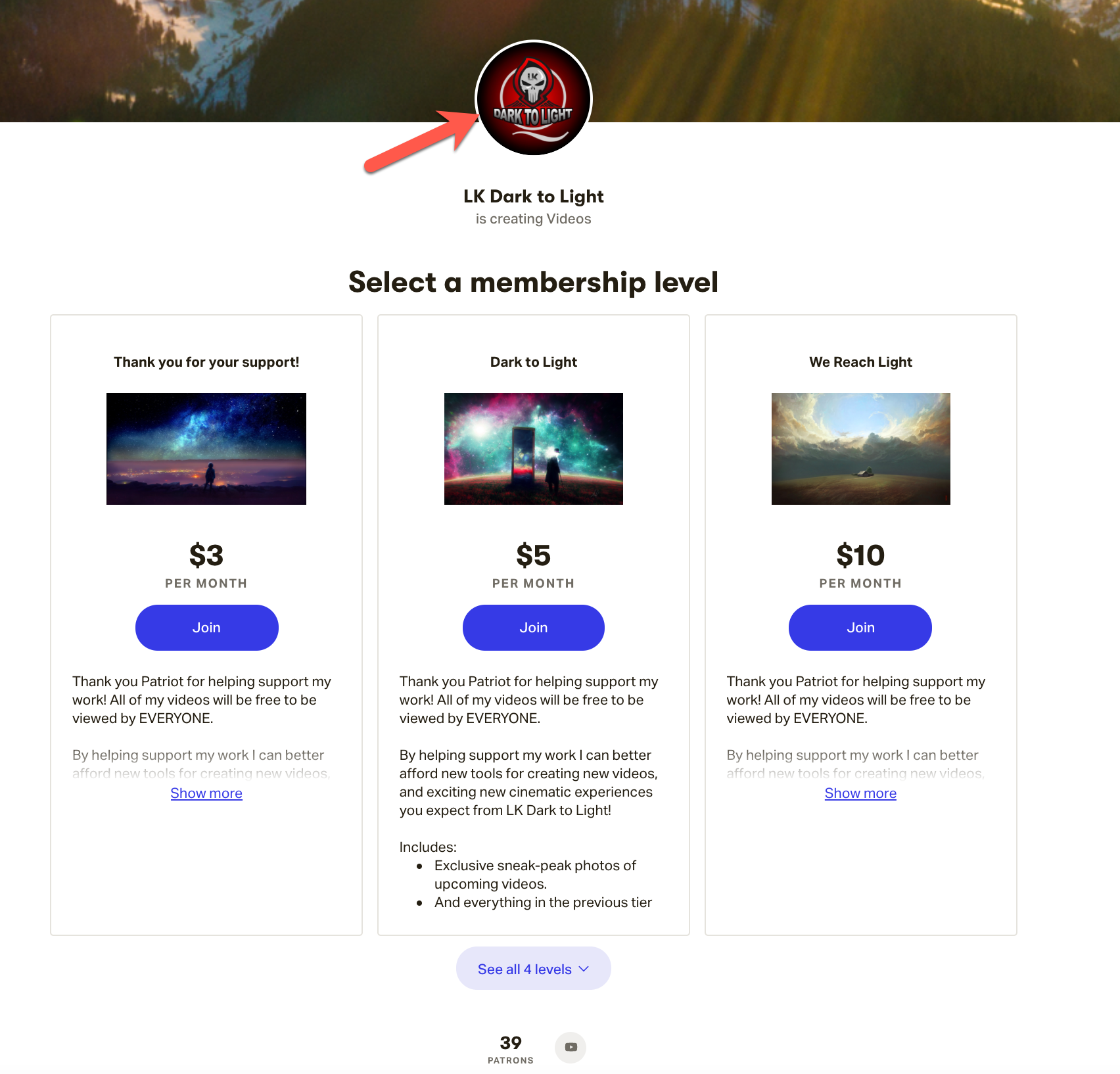 LK Dark to Light Patreon