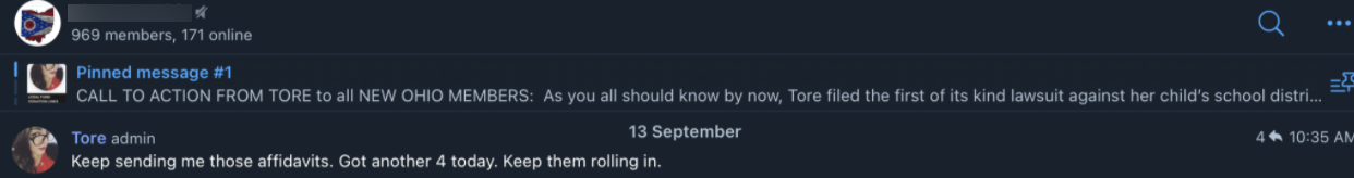Tore Ohio group affidavit post3