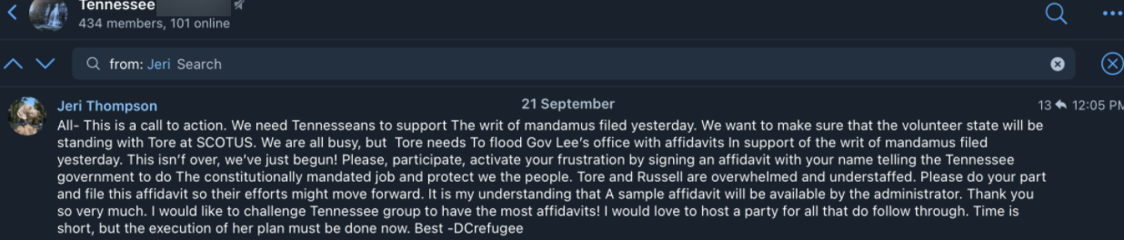 Tennessee group post2