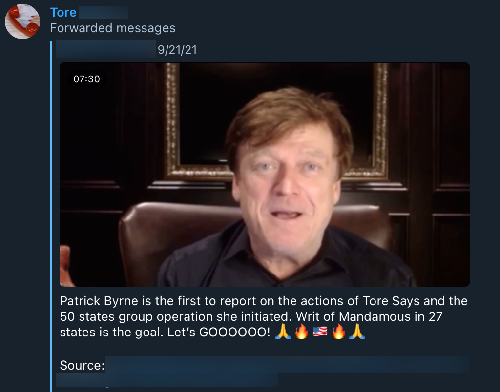 Tore Byrne video post
