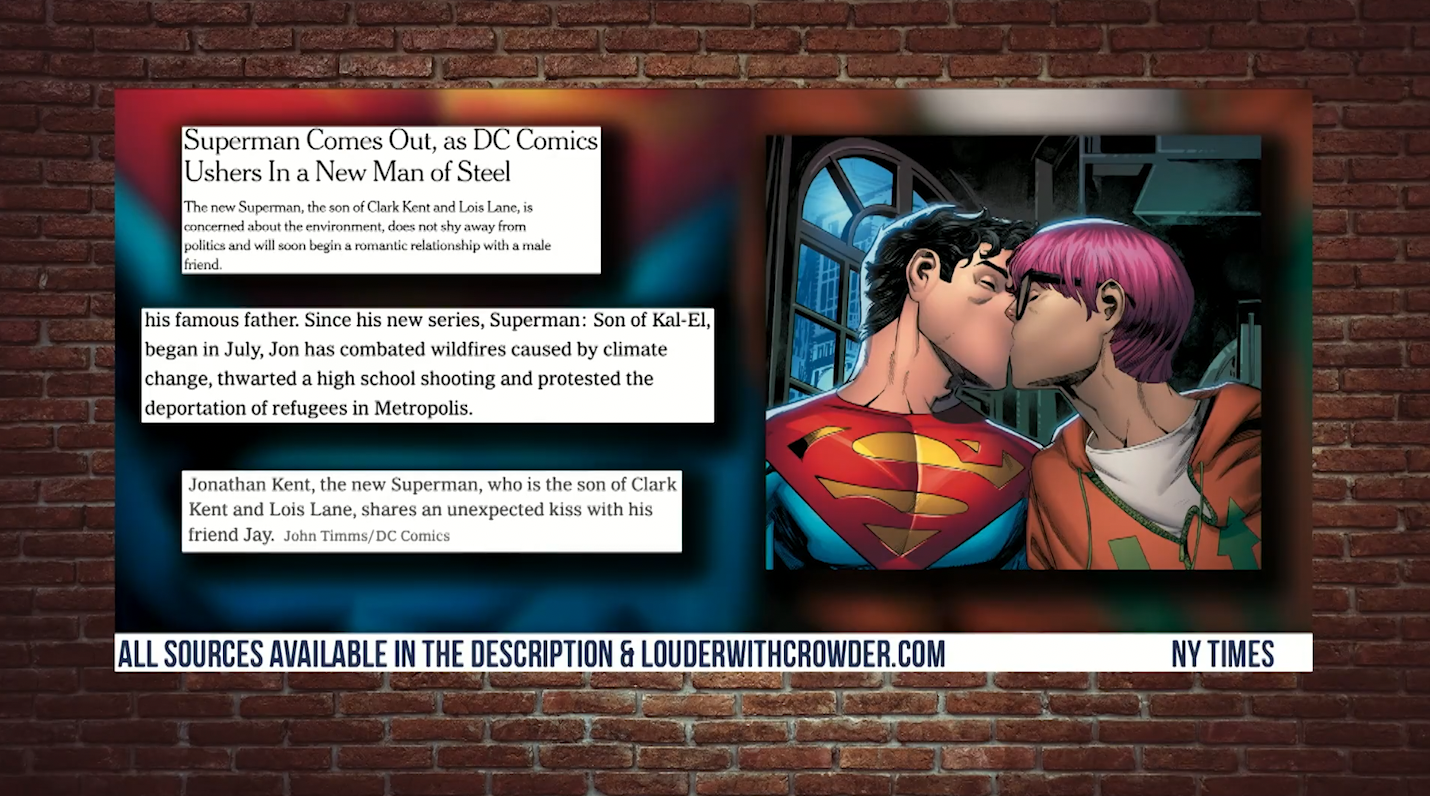 Right-wing media complain bisexual Superman is "indoctrination," "deviant" - Vimarsana News