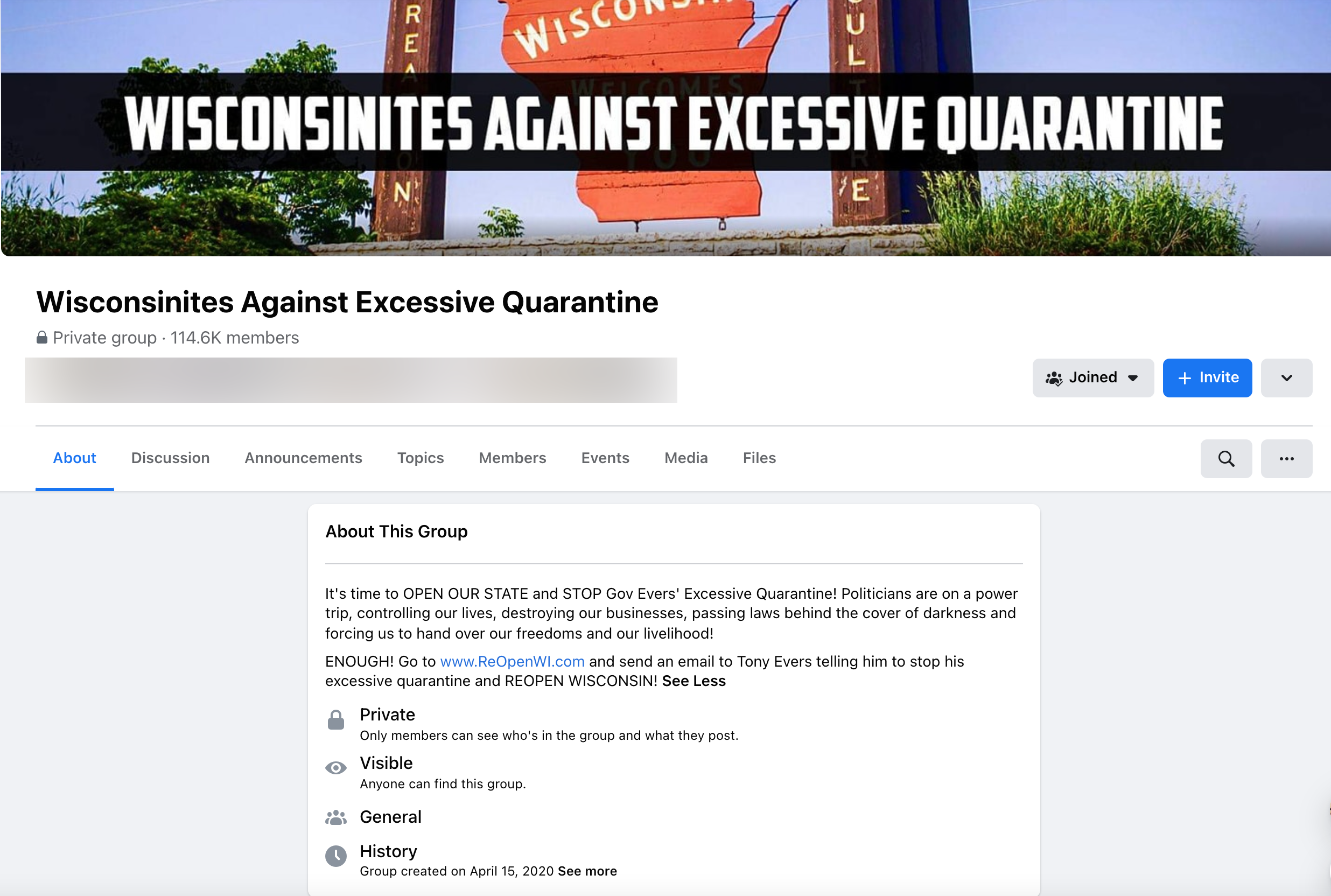 image of facebook group