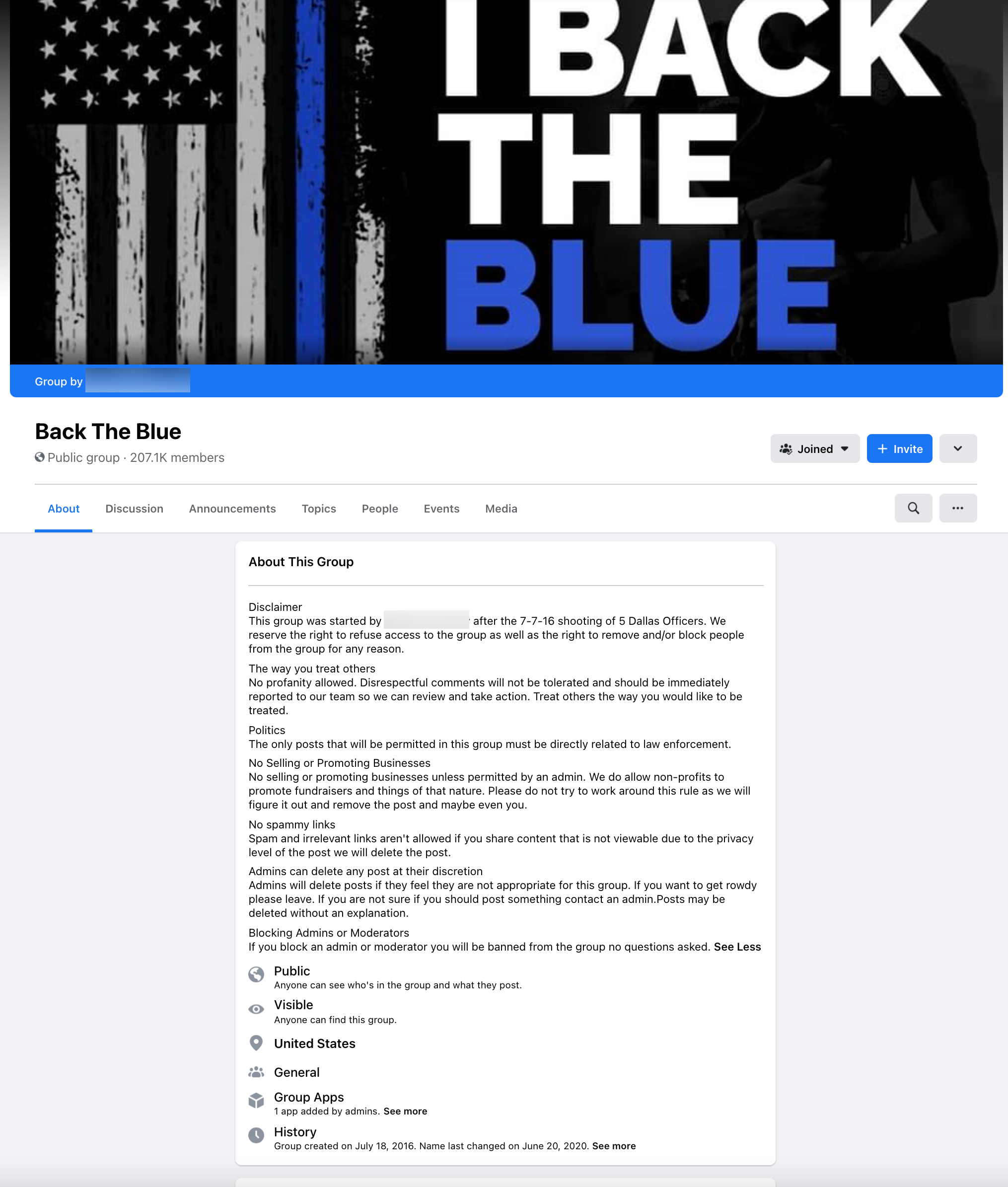 image of facebook group