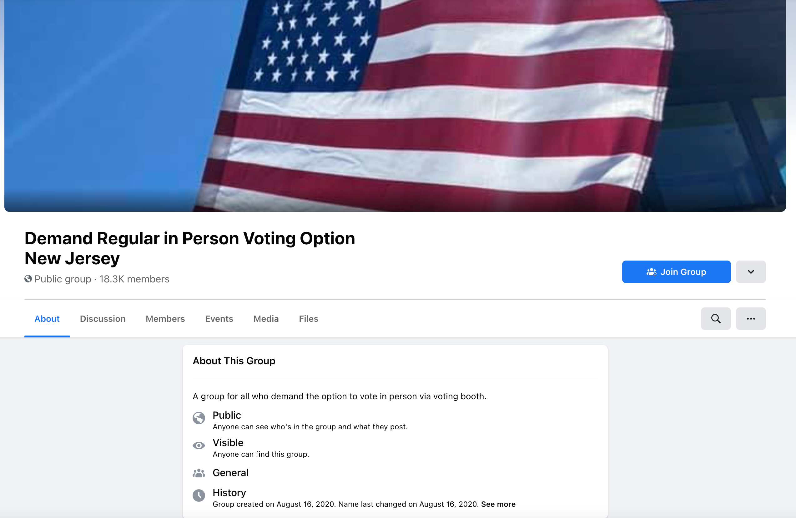 image of facebook group