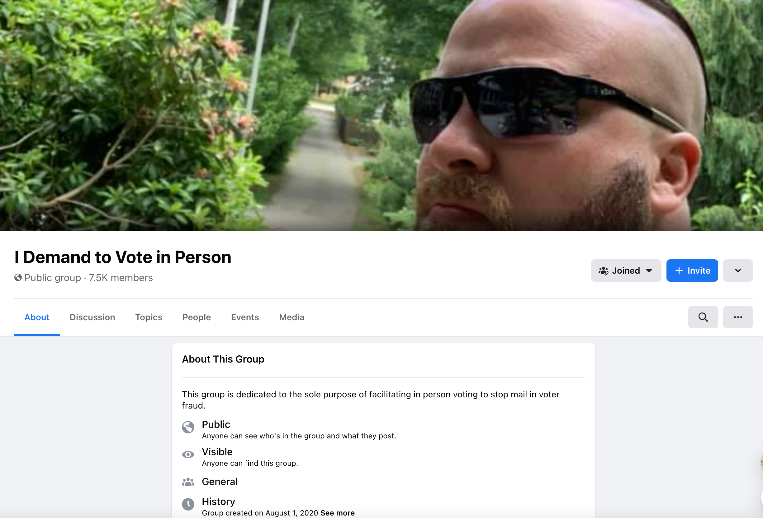 image of facebook group