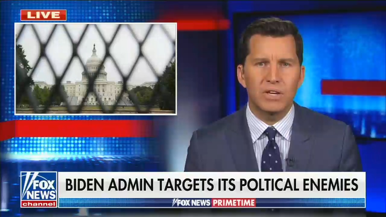 Biden Admin targets its political enemies.