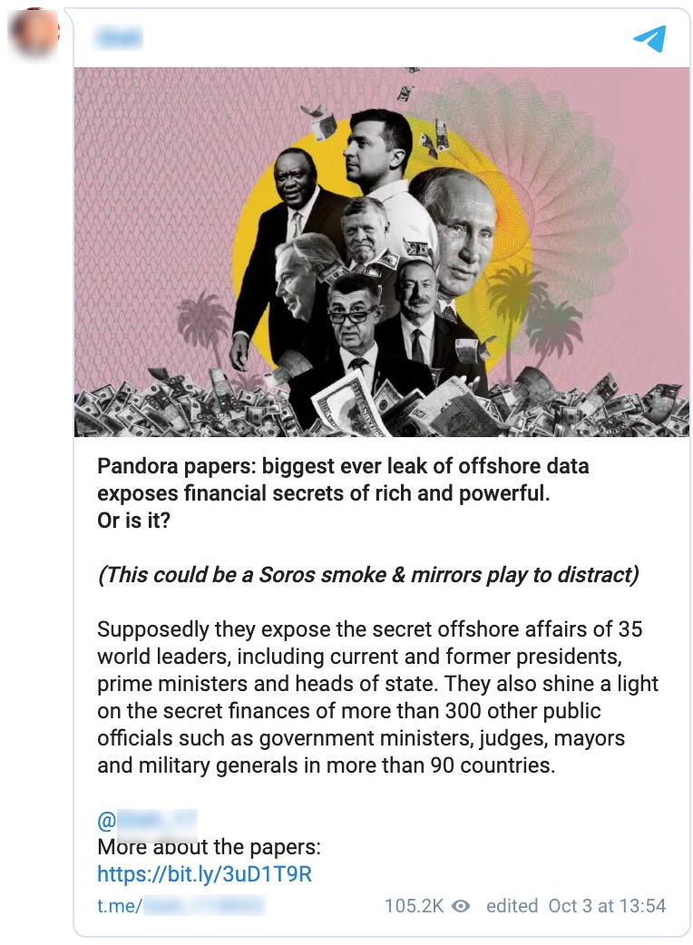 anon influencer dismisses pandora papers 5