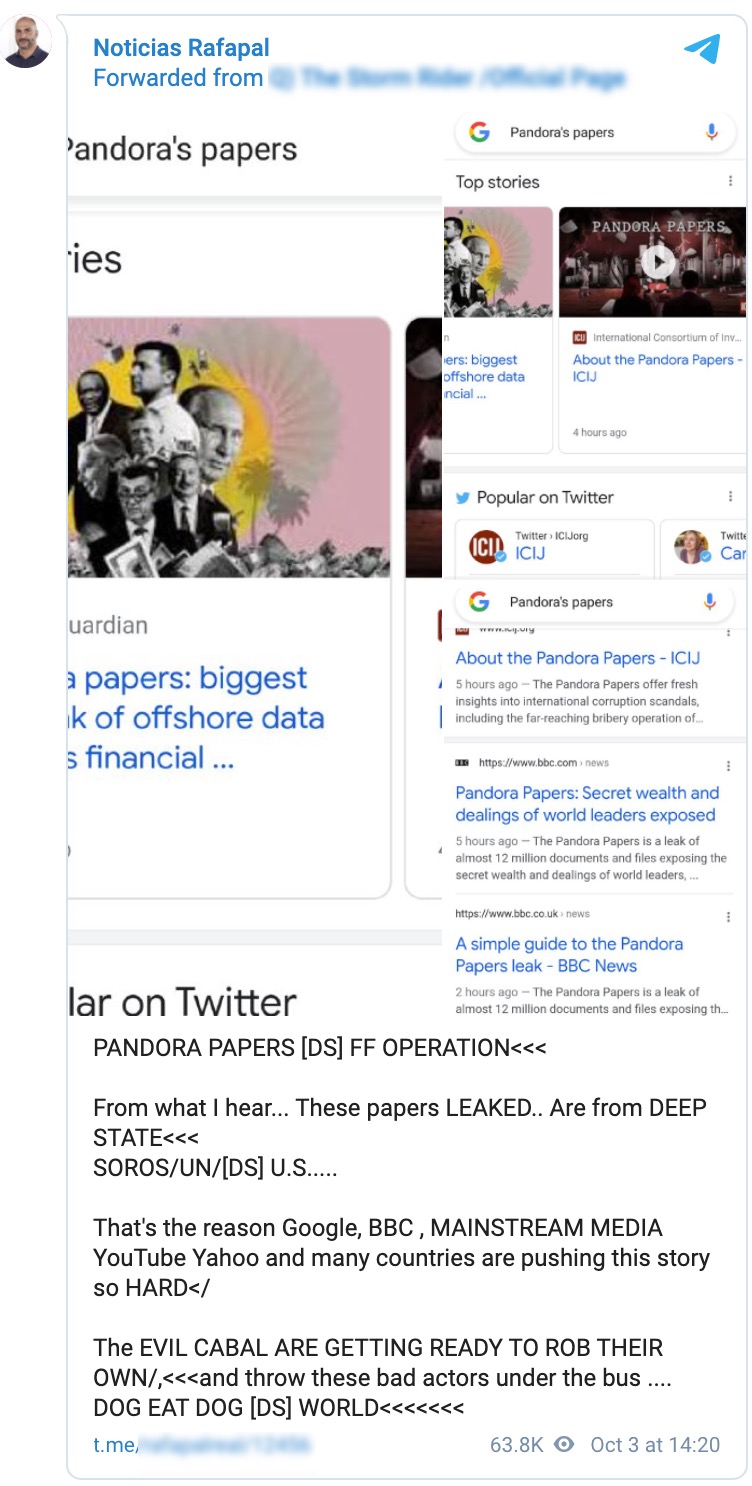 noticias rafapal amplifies soros conspiracy theory