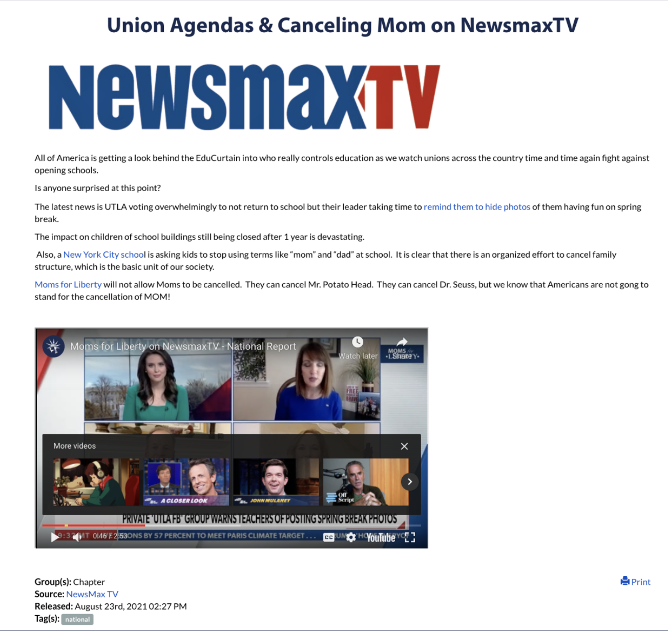 Newsmax M4L
