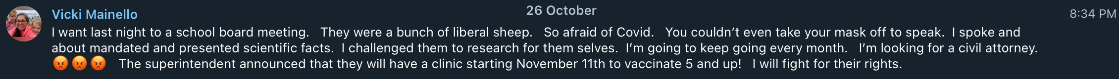 QAnon supporter school board post4