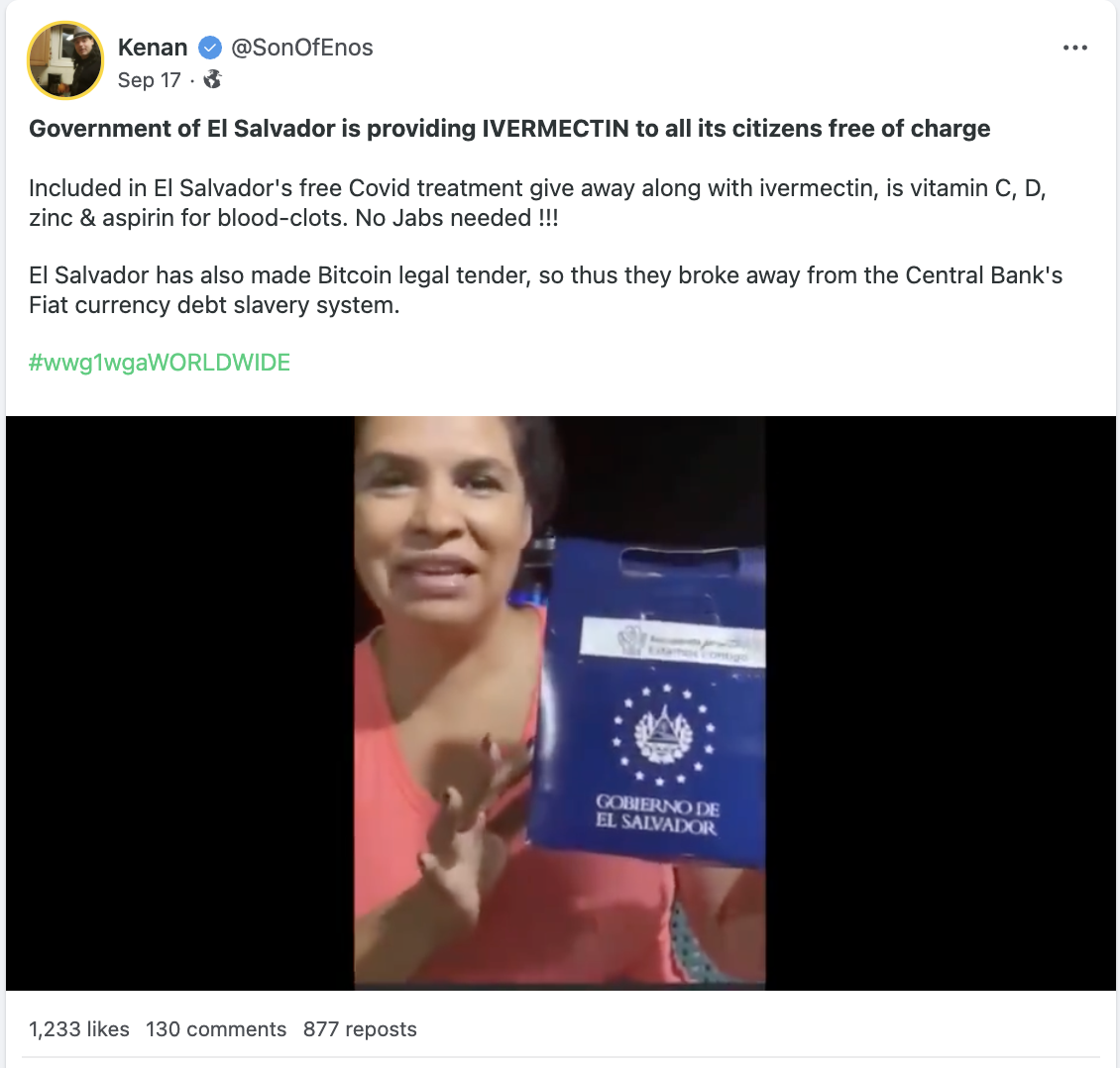 Ivermectin in LatAm Gab