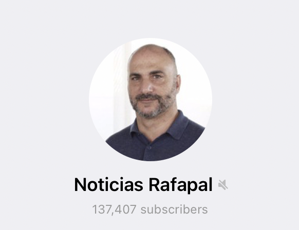 Noticias Rafapal Telegram