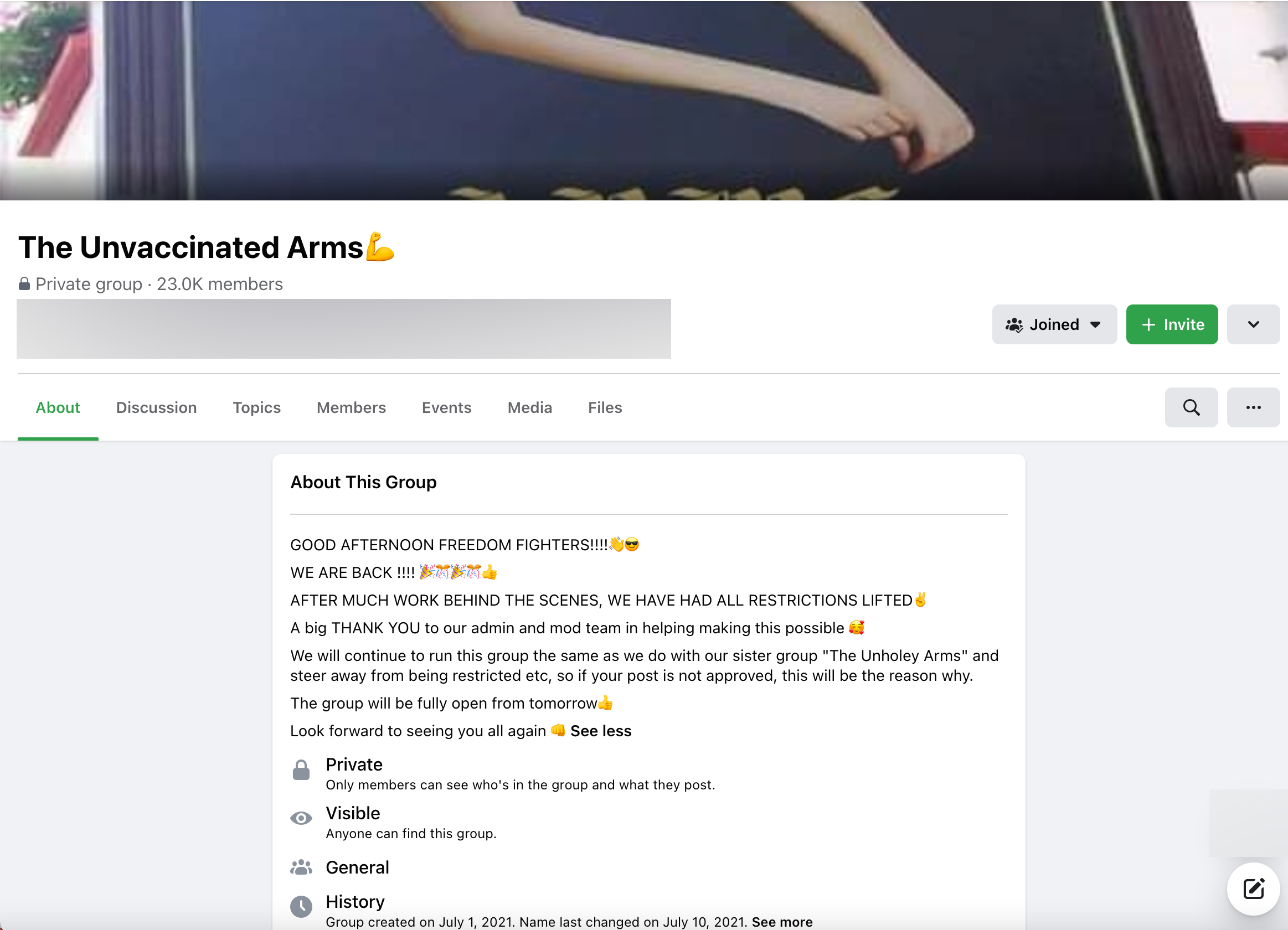 image of facebook group