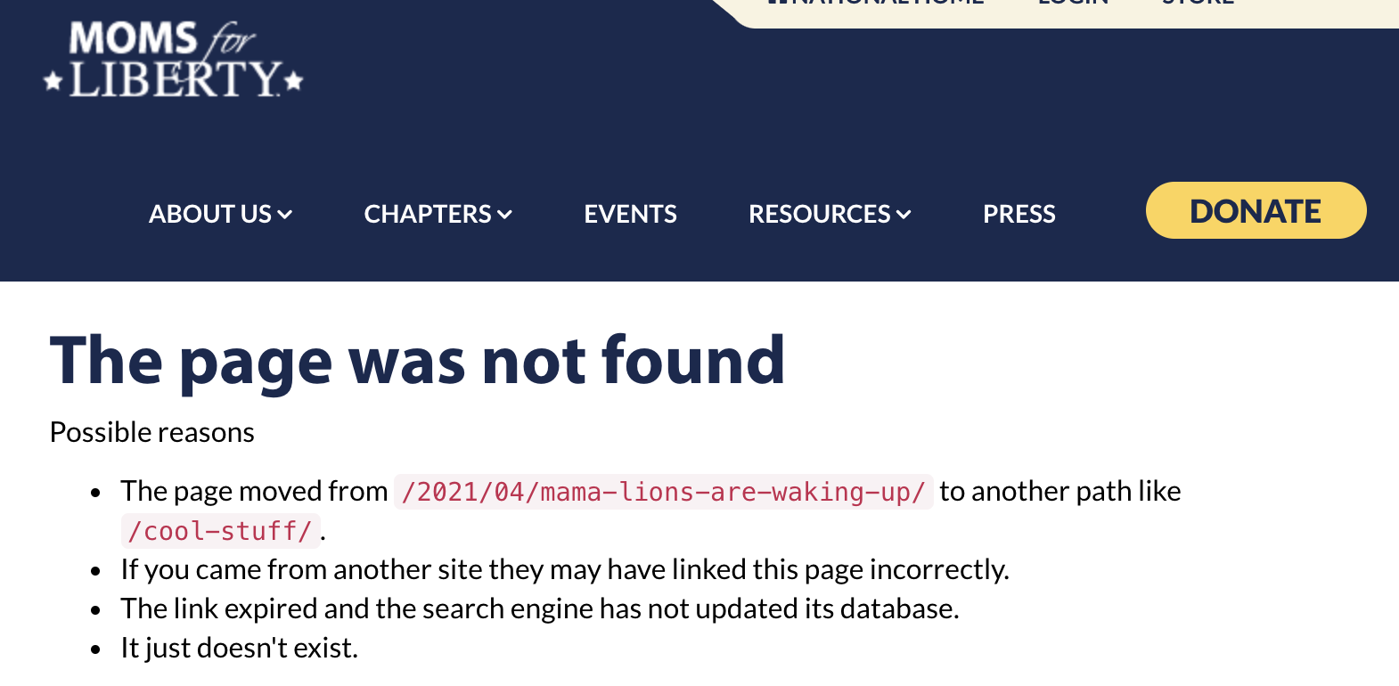 anti-CRT page deleted M4L