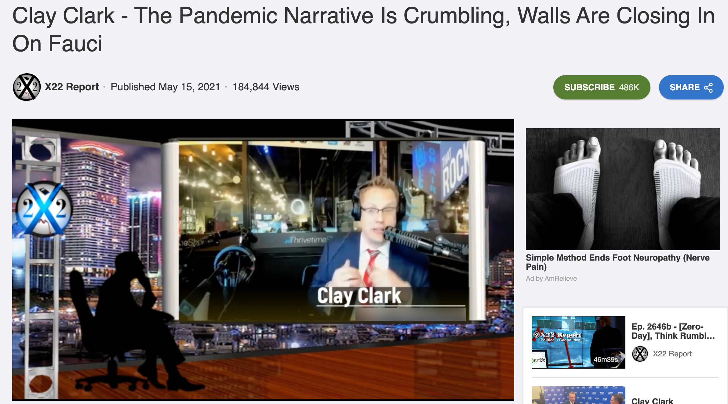 X22 Report Clay Clark