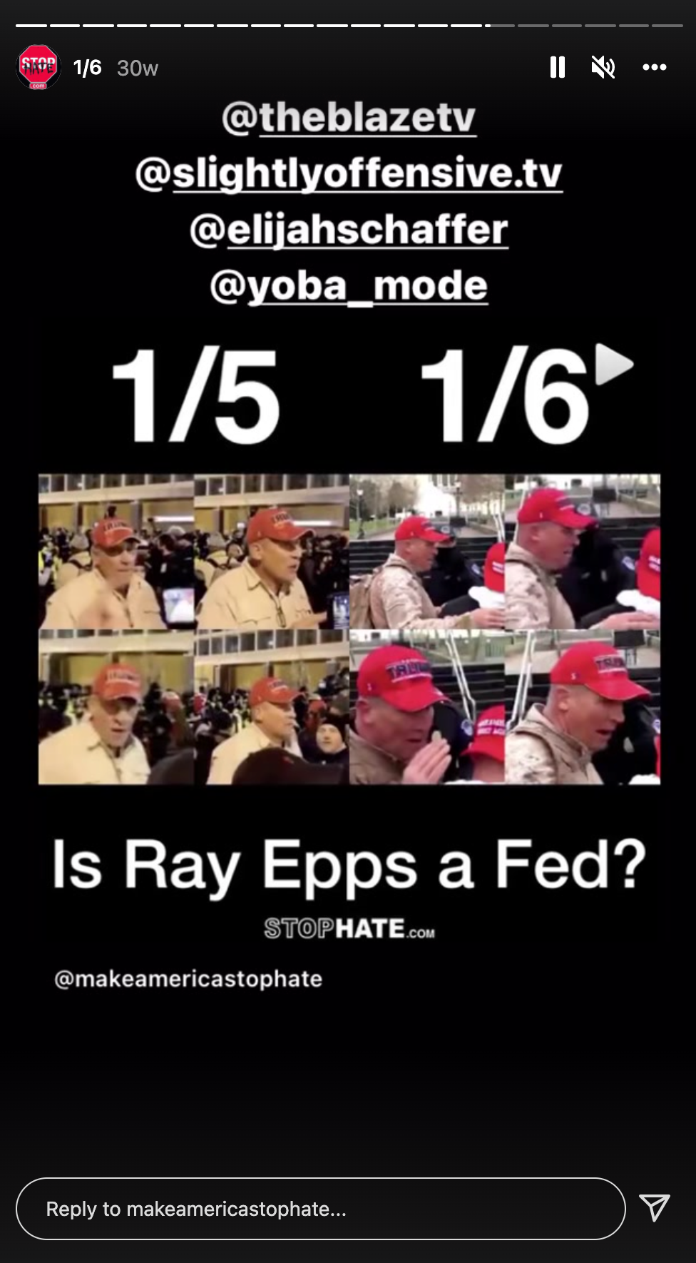 Image of Instagram story 