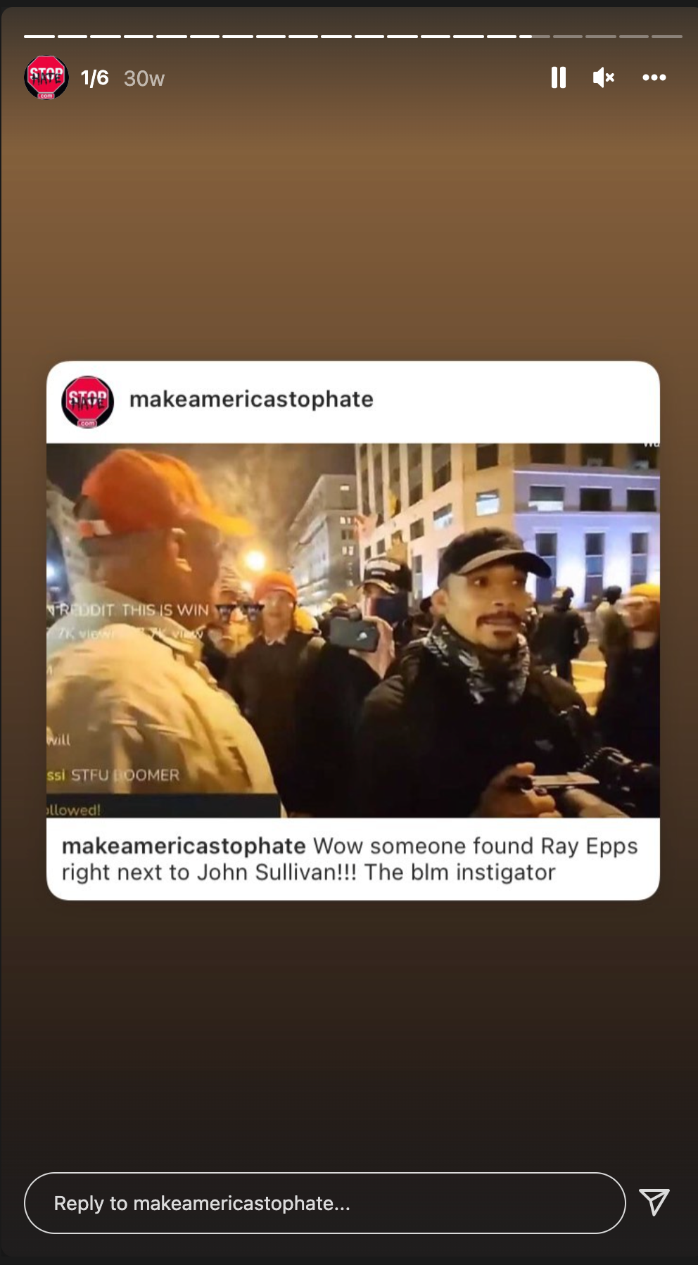 Image of Instagram story 