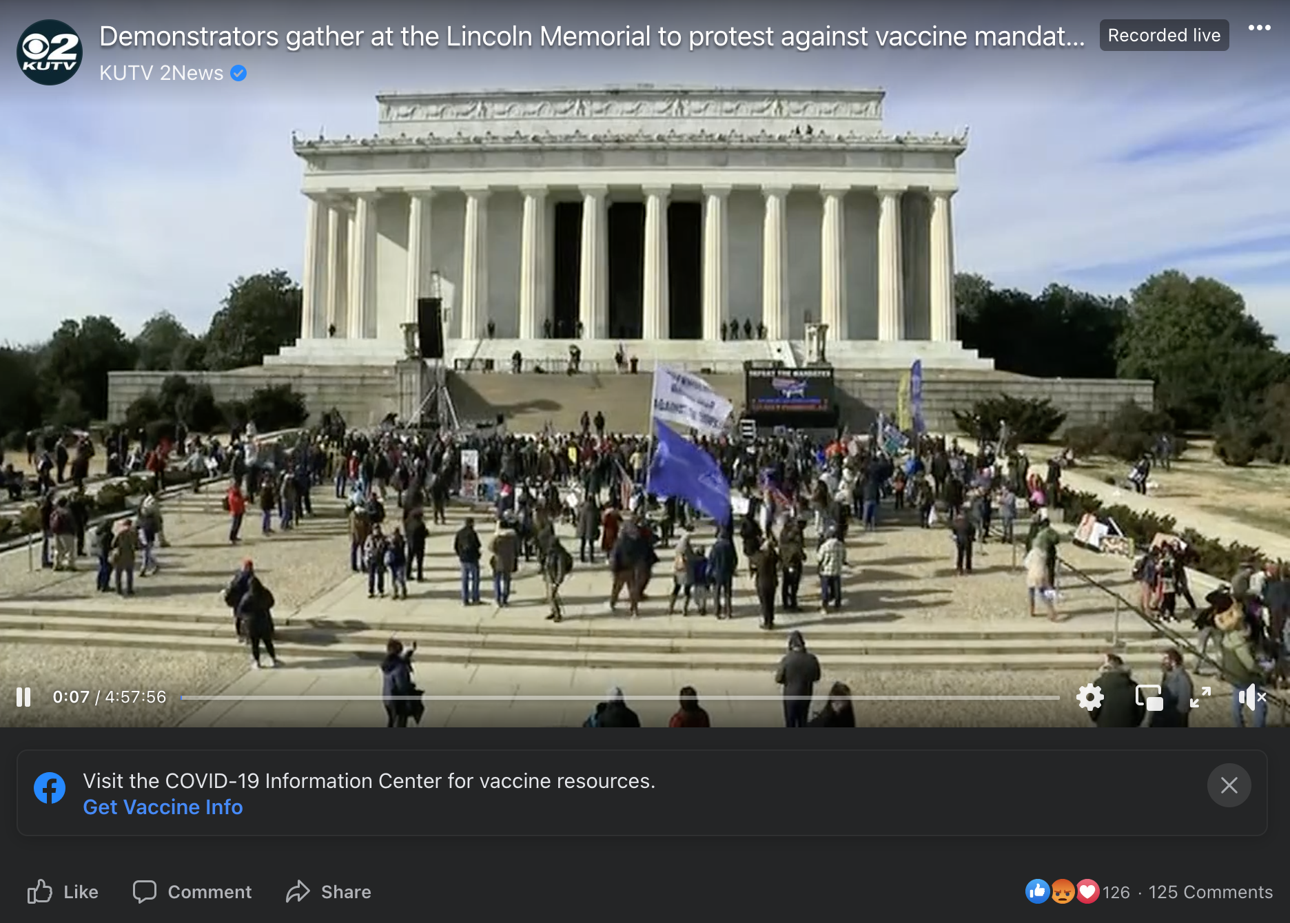 From a January 23, 2022, livestream aired on the KUTV 2News Facebook page.