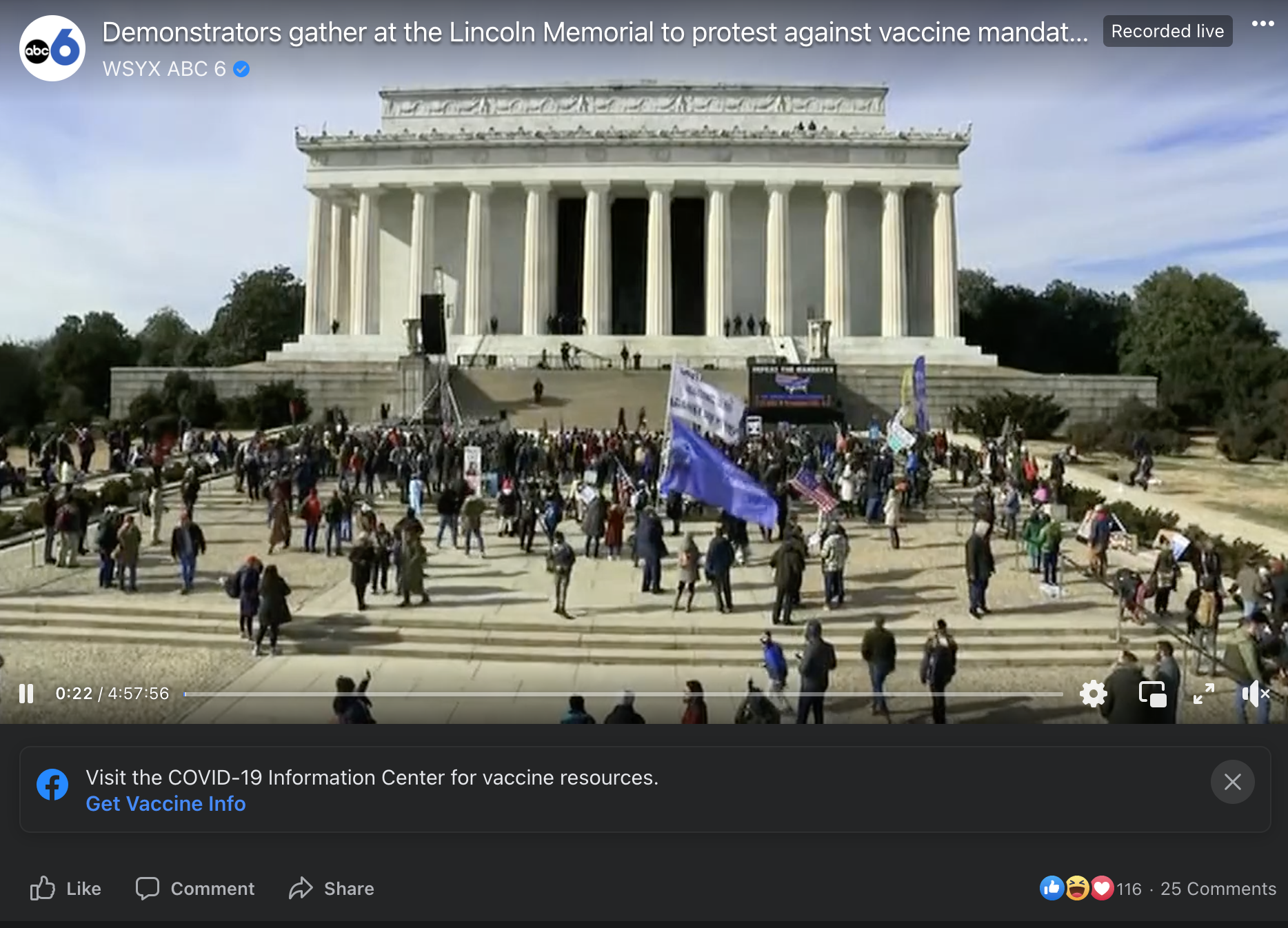 From a January 23, 2022, livestream aired on the WSYX ABC 6 Facebook page.