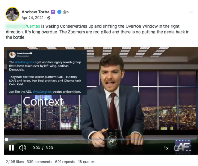 Torba Fuentes Overton Window post