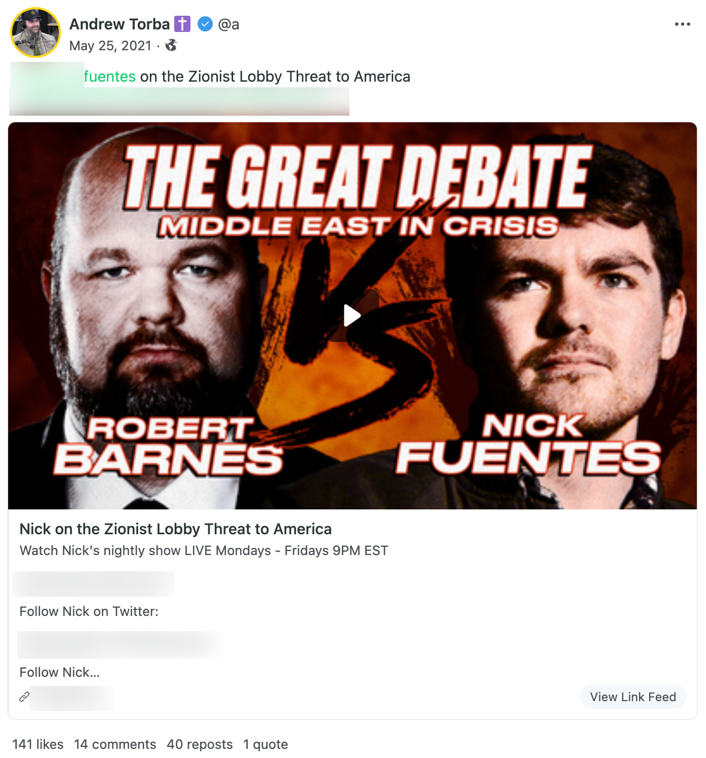 Torba Fuentes video post1