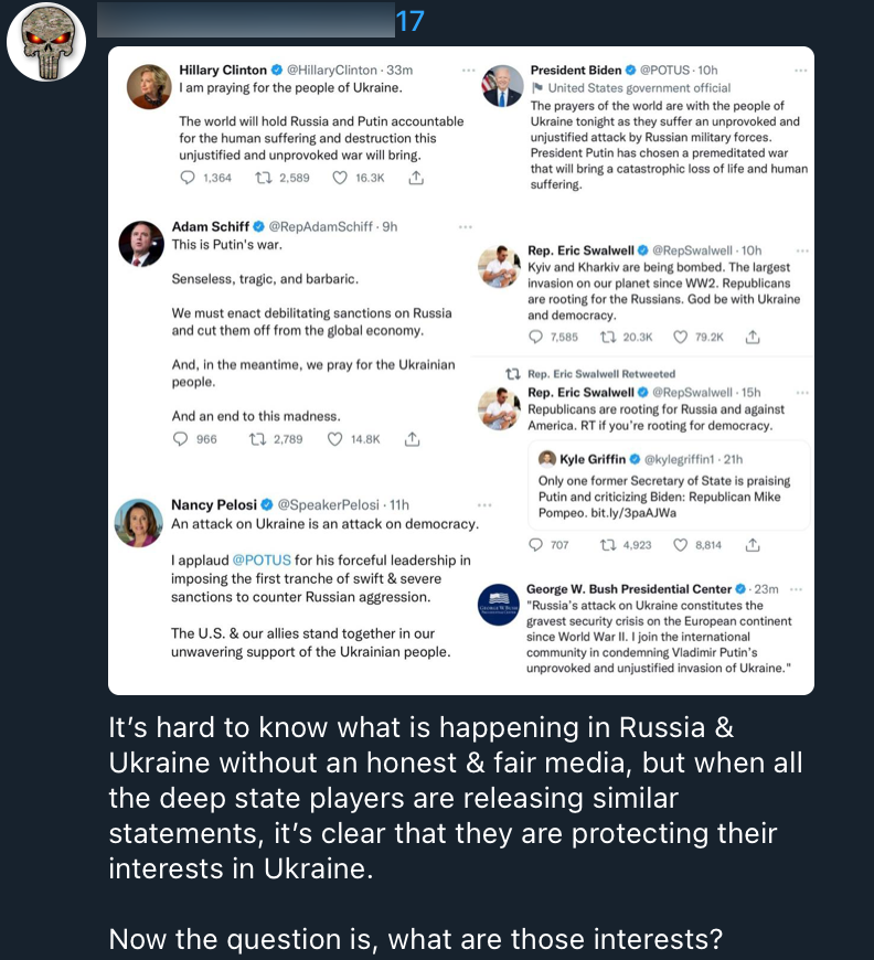 QAnon Russian deep state players