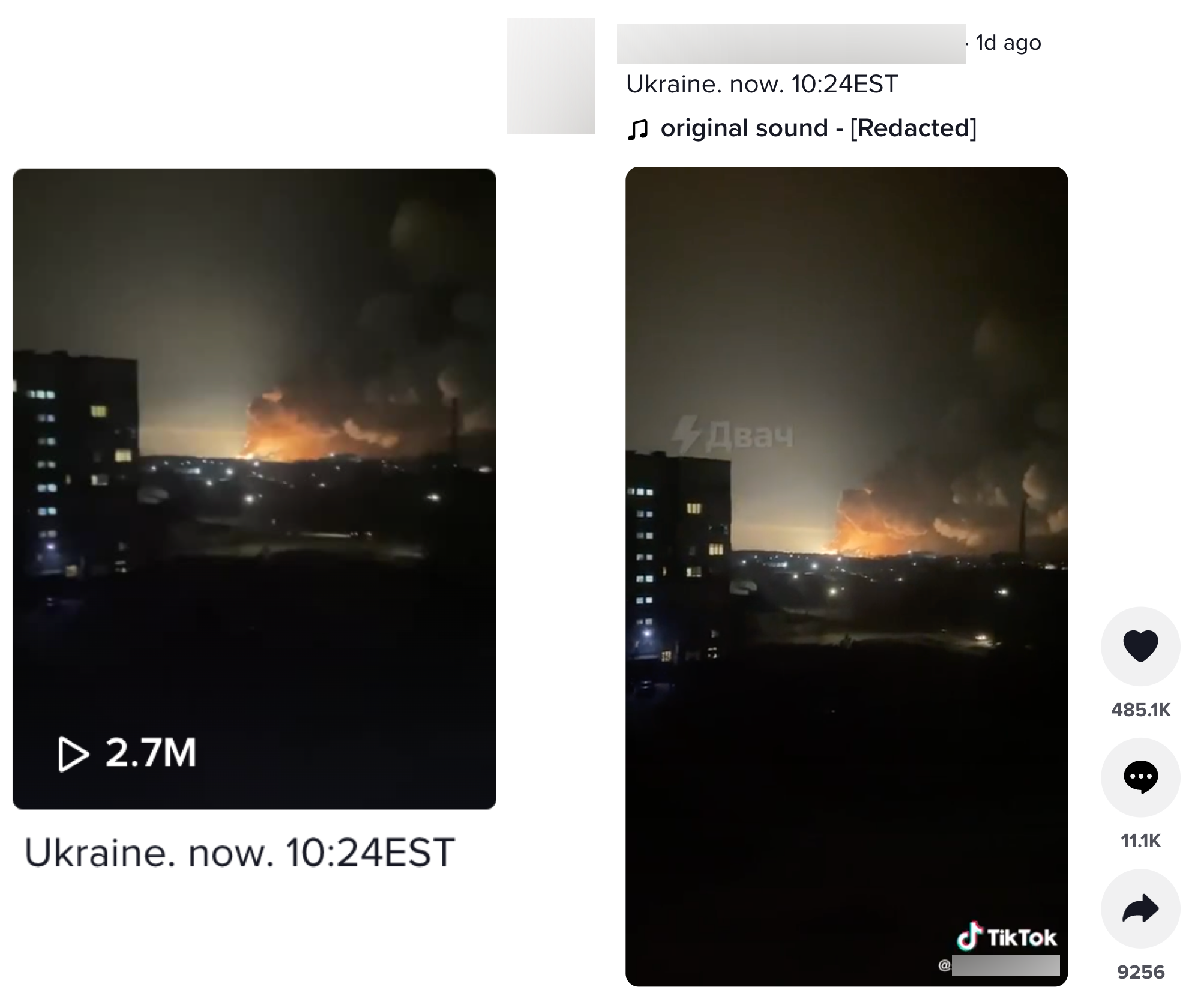 image of tiktok video