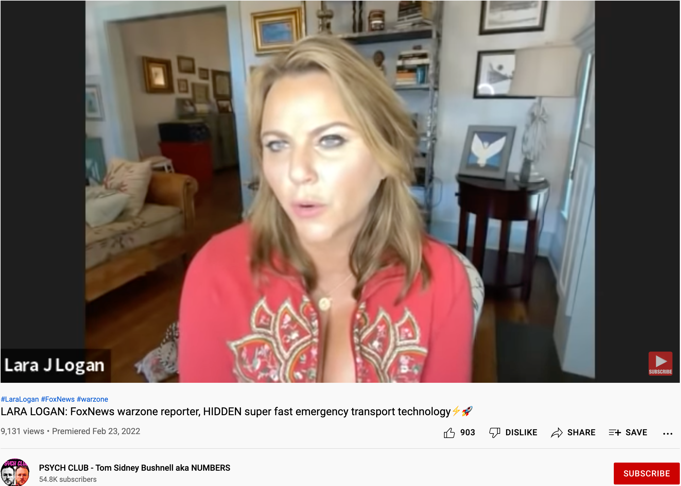 Lara Logan Tom Numbers video1