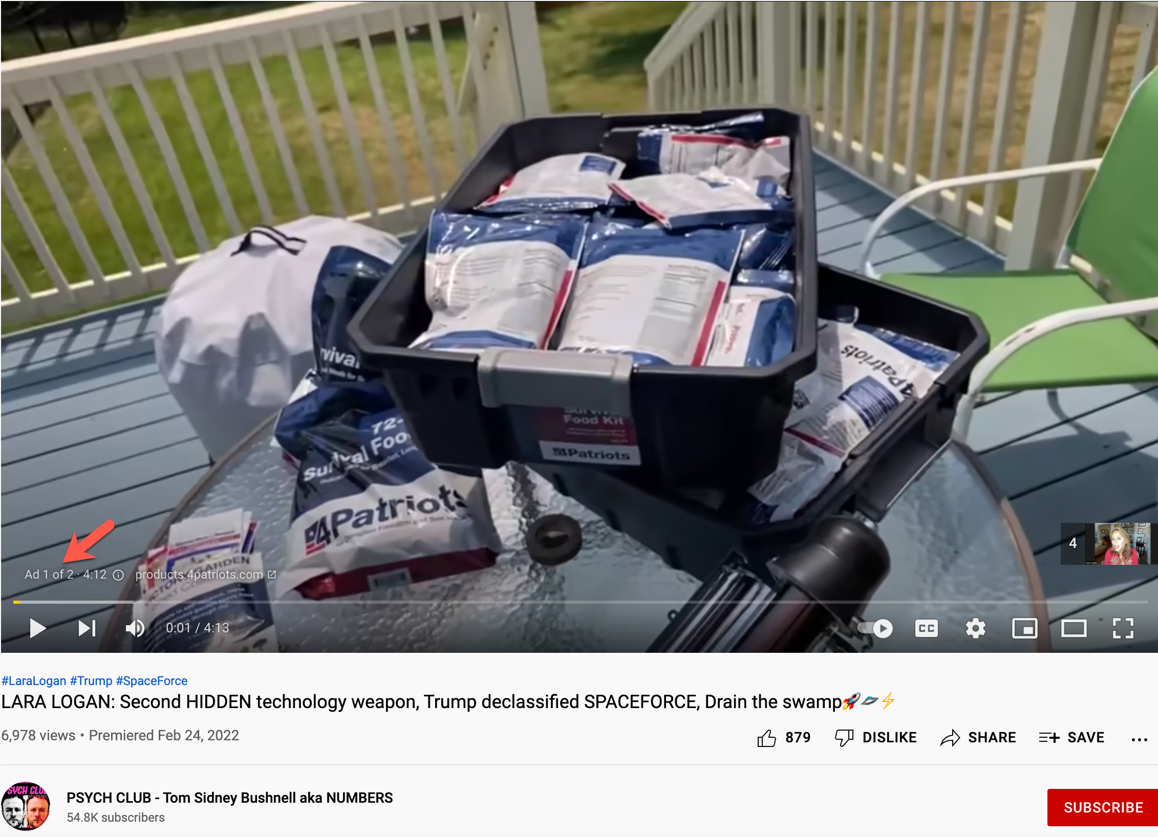 Lara Logan Tom Numbers video2 ads