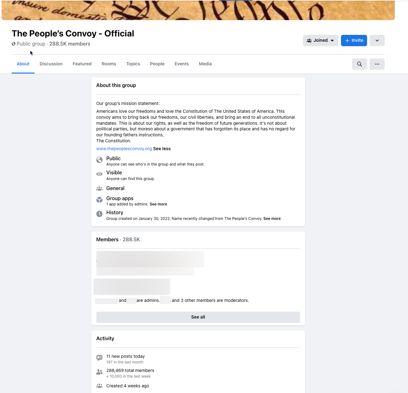 image of facebook group