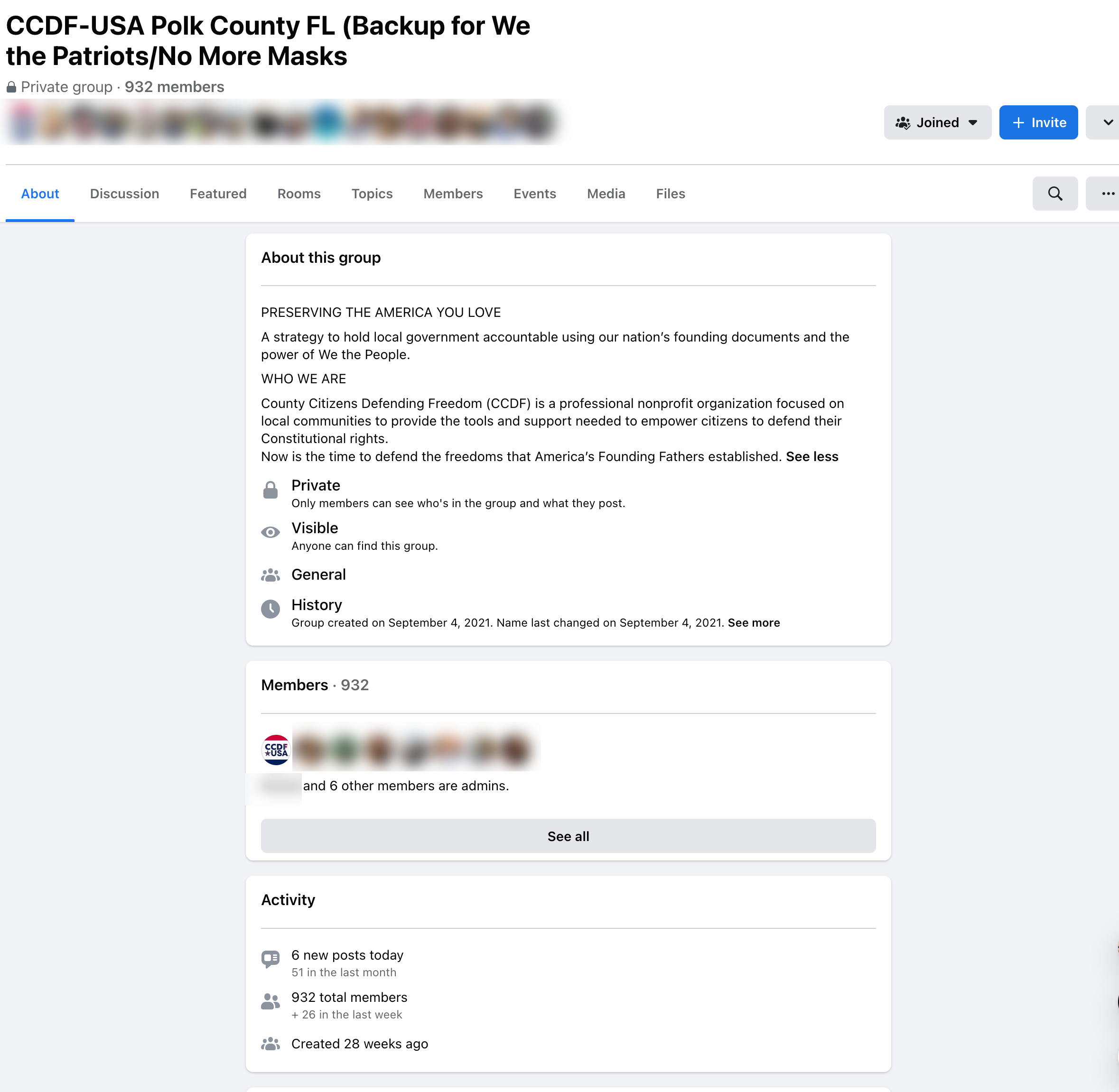 image of facebook group