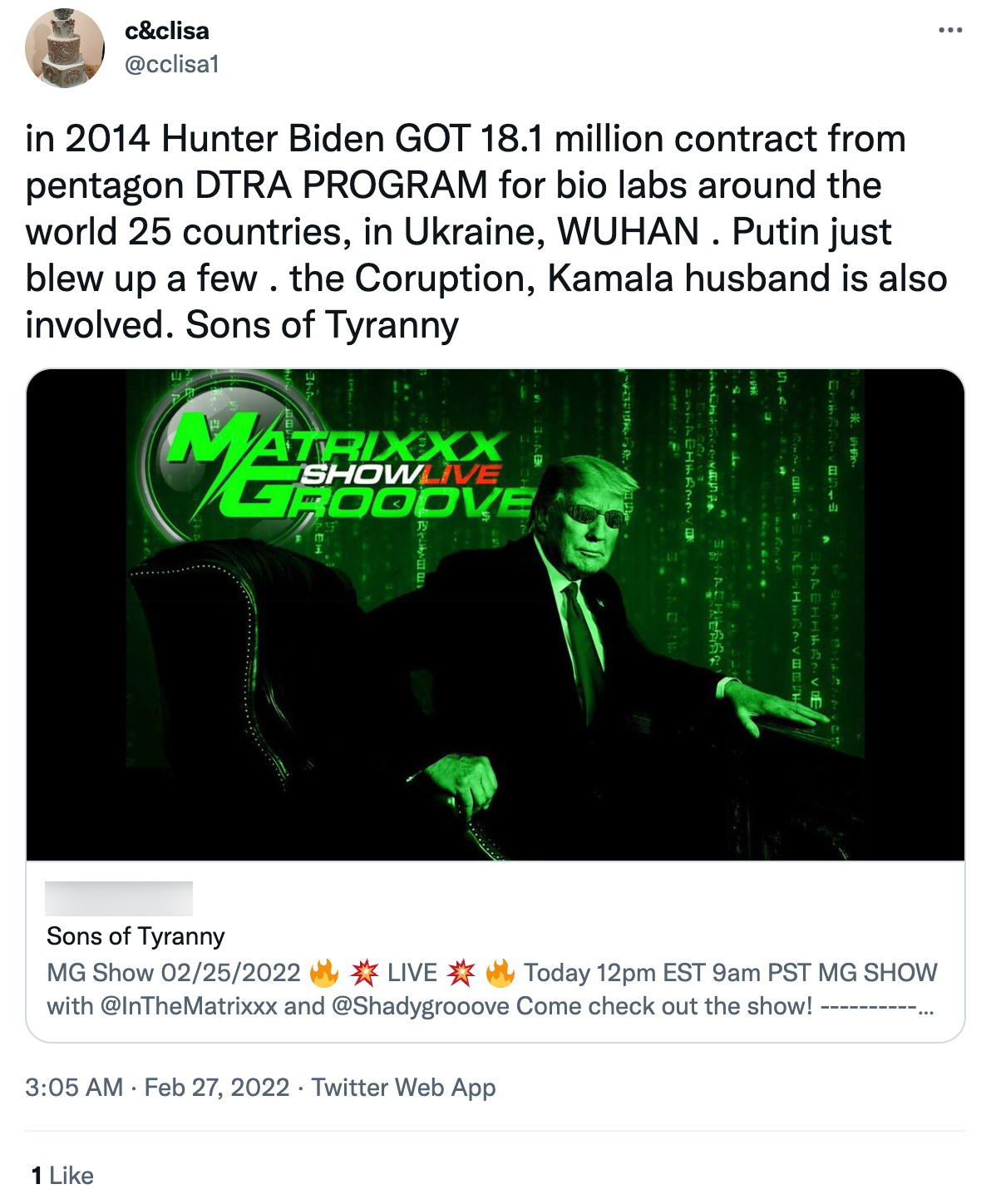 Hunter Biden biolabs Twitter account1