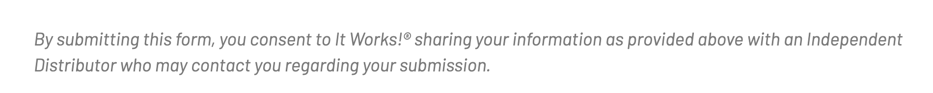 it works "work with me" form