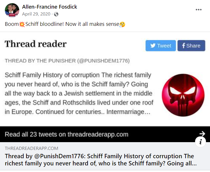 The Fosdicks post on April 29, 2020