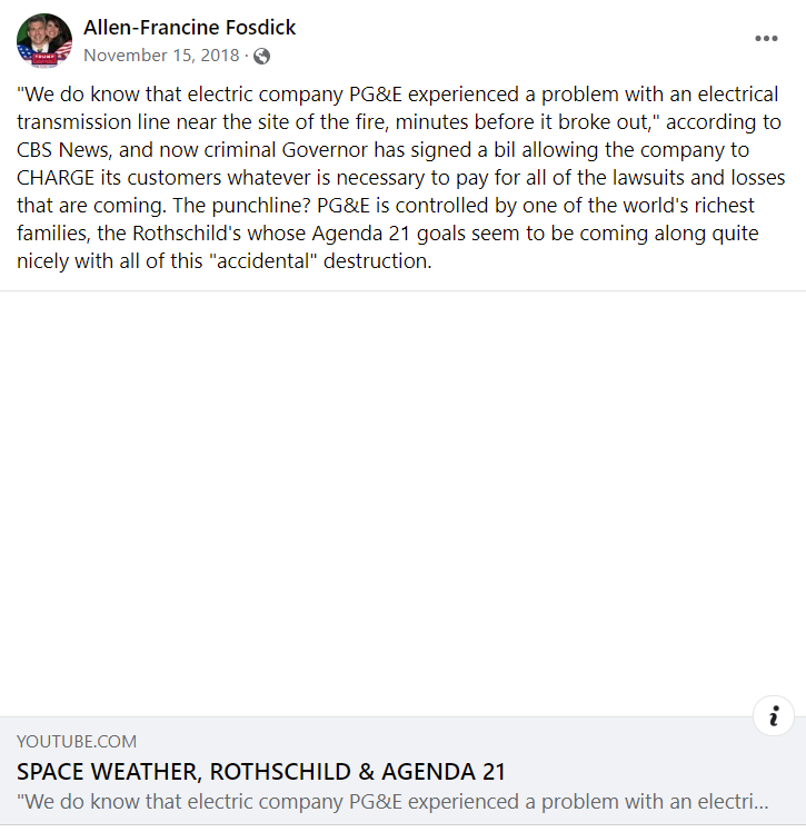 The Fosdicks post on November 15, 2018