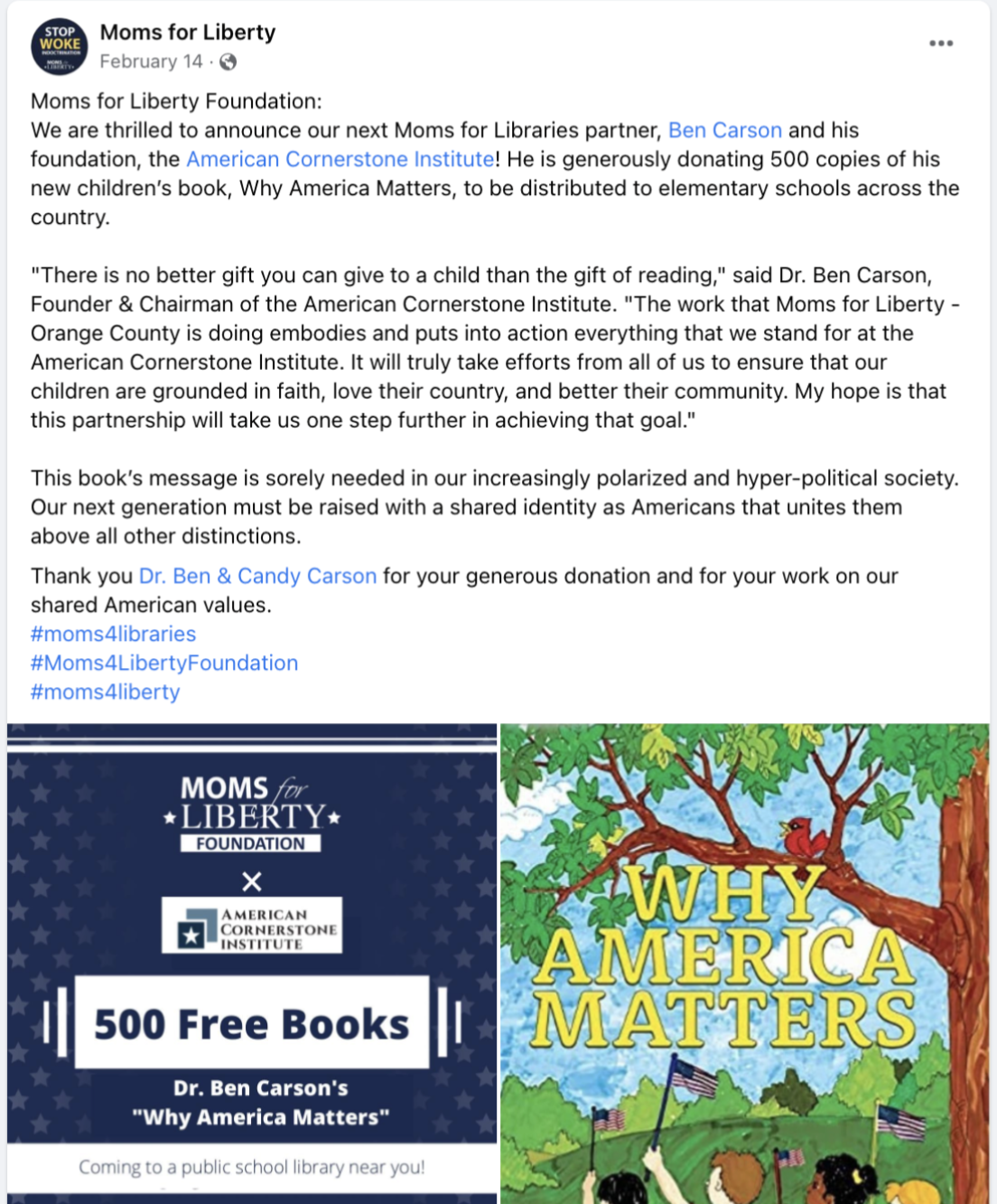 M4L american cornerstone institute