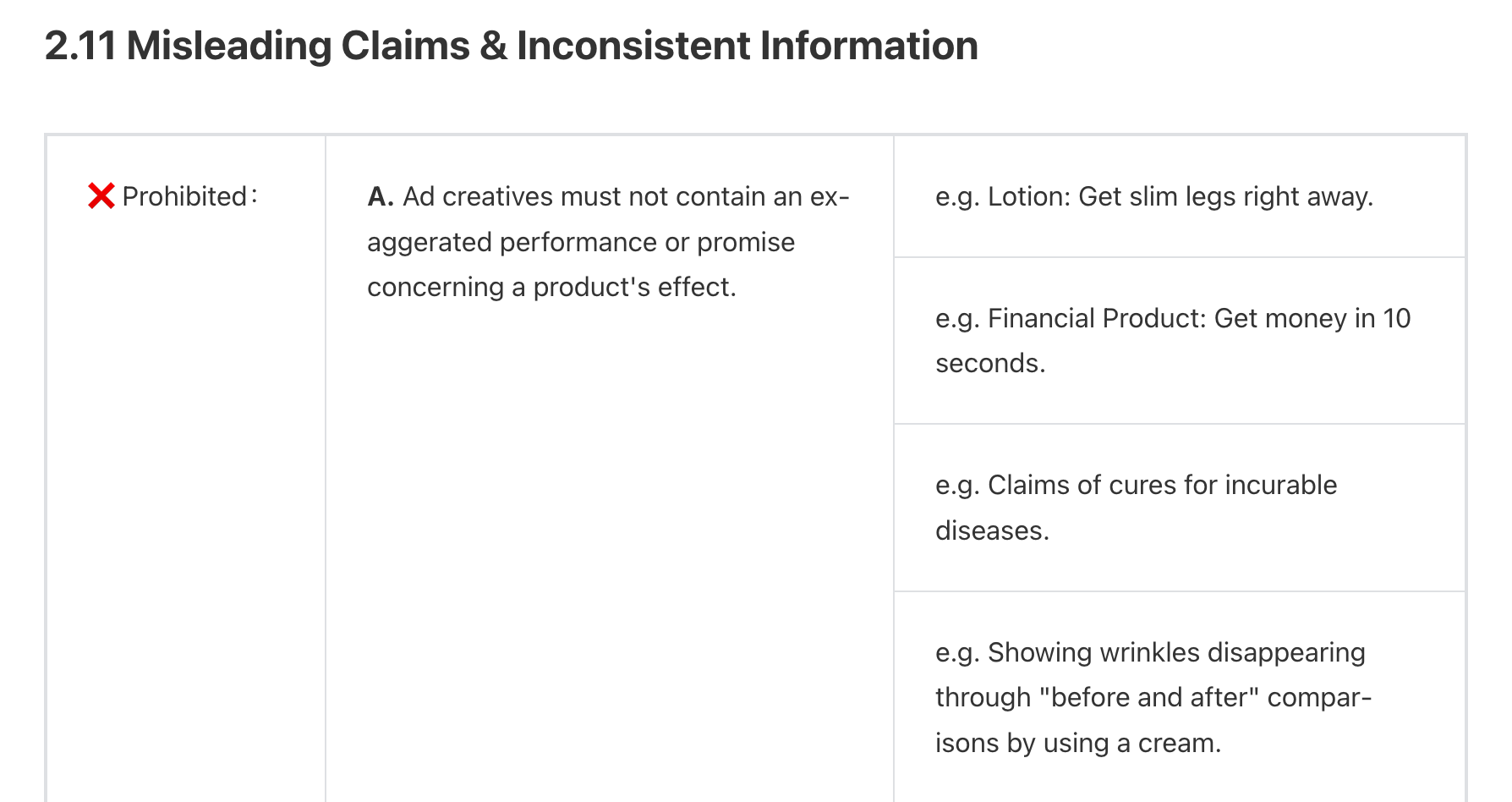 tiktok misleading claims
